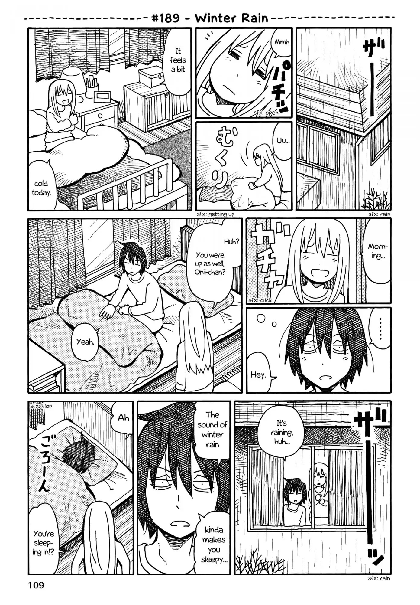 Hatarakanai Futari (The Jobless Siblings) Chapter 189 page 1 - Chapter 189: Winter Rain