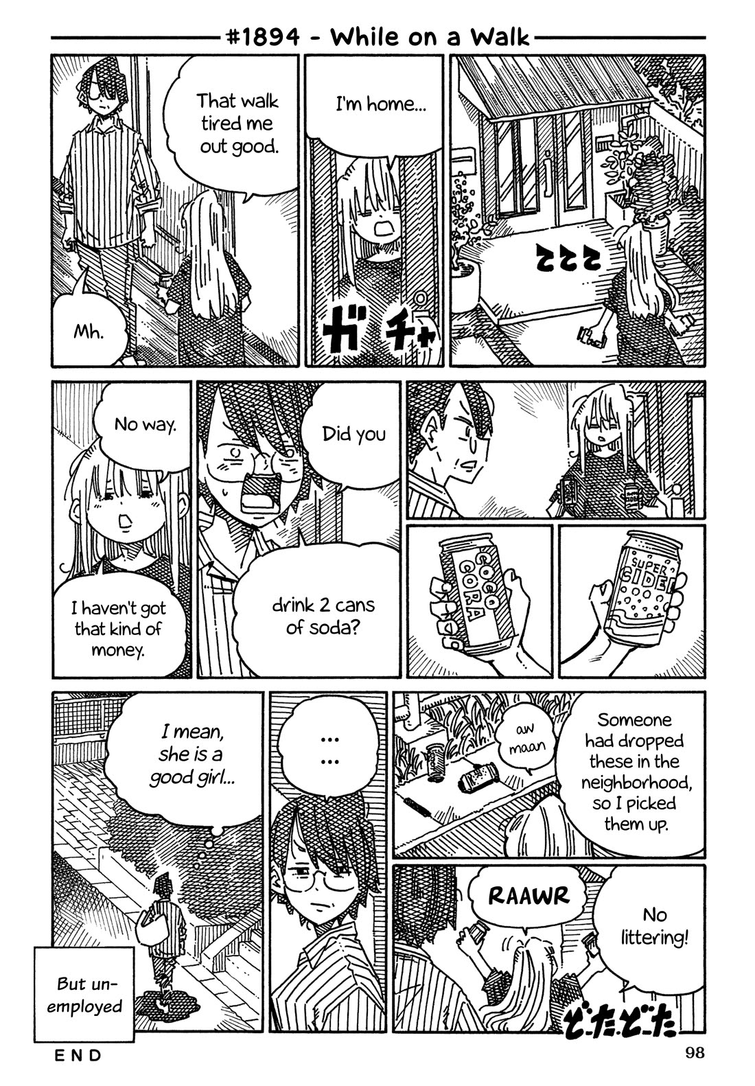 Hatarakanai Futari (The Jobless Siblings) Chapter 1894 page 1 - Chapter 1894: While on a Walk