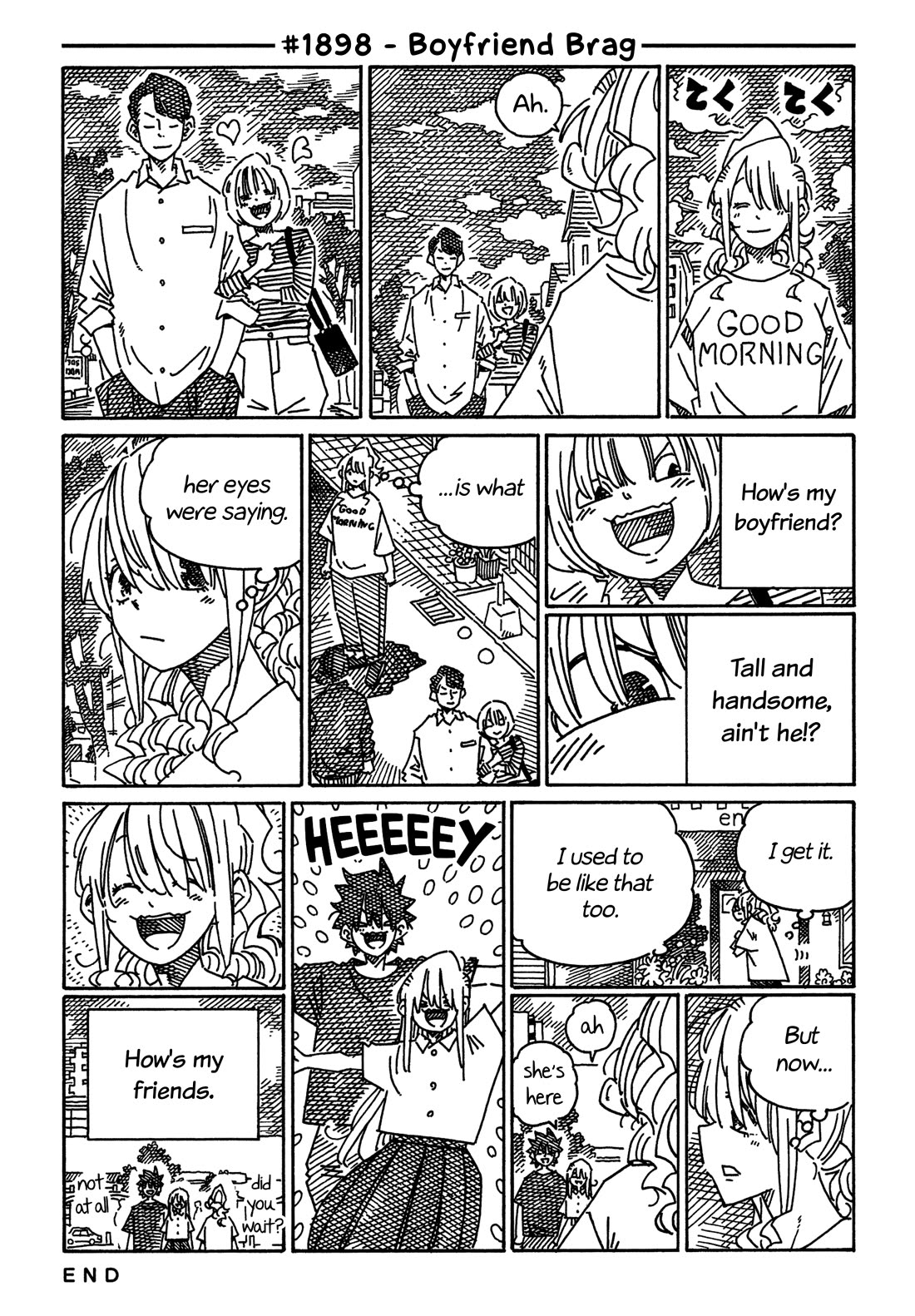 Hatarakanai Futari (The Jobless Siblings) Chapter 1898 page 1 - Chapter 1898: Boyfriend Brag