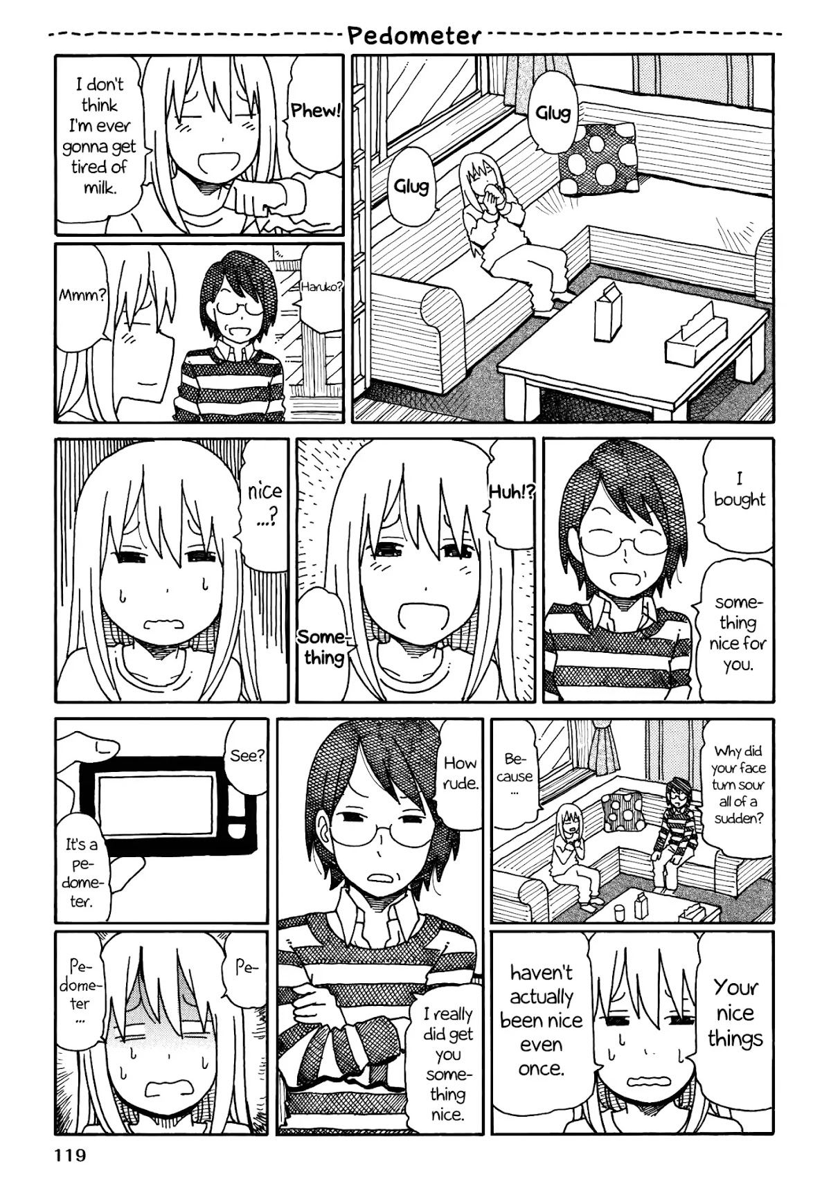 Hatarakanai Futari (The Jobless Siblings) Chapter 190.4 page 1 - Chapter 190.4: Pedometer