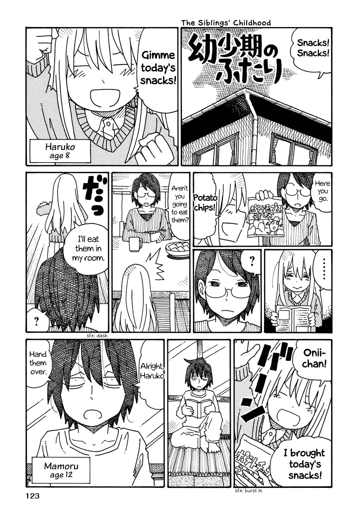Hatarakanai Futari (The Jobless Siblings) Chapter 190.5 page 1 - Chapter 190.5: The Siblings' Childhood