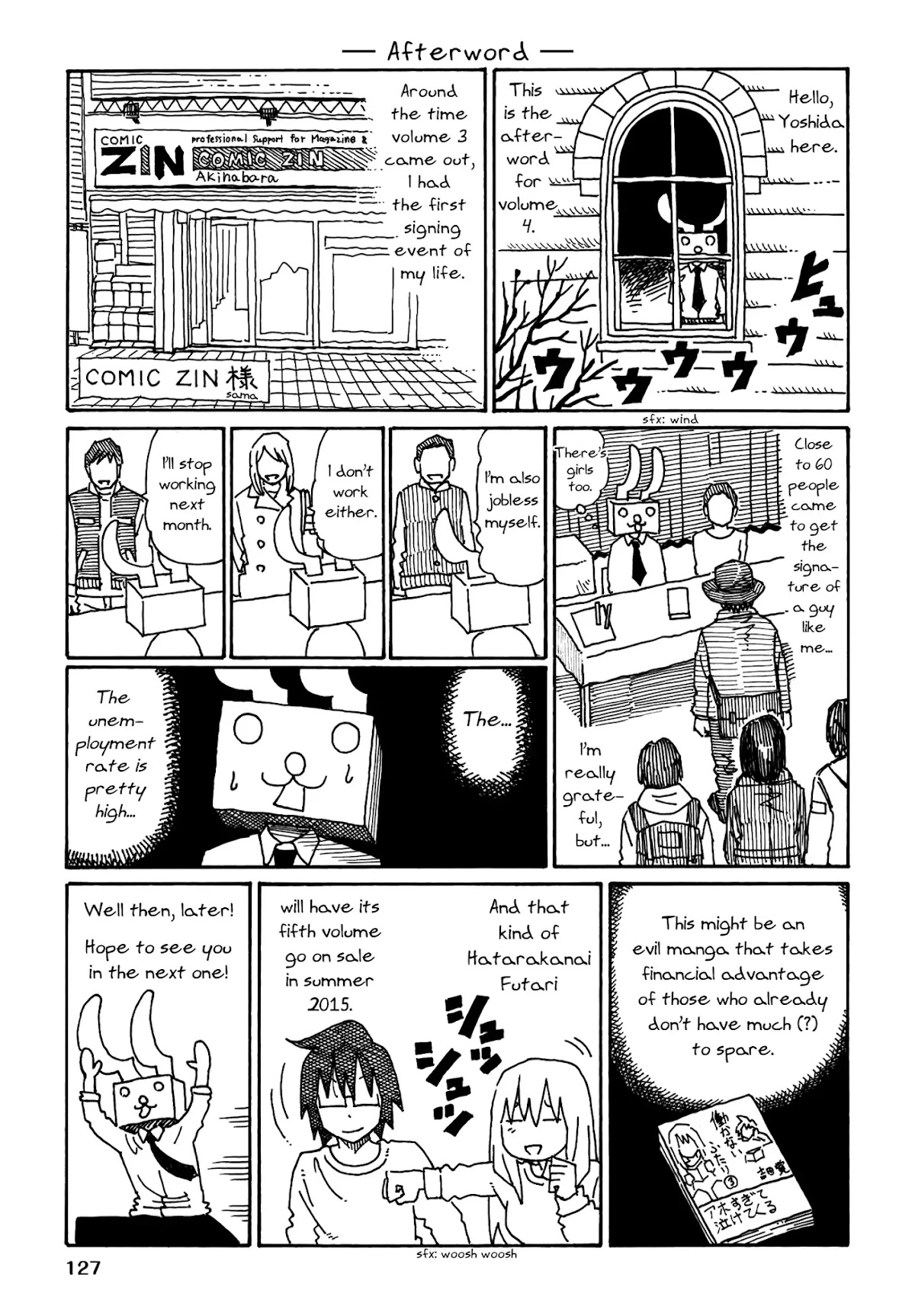 Hatarakanai Futari (The Jobless Siblings) Chapter 190.6 page 1 - Chapter 190.6: Afterword