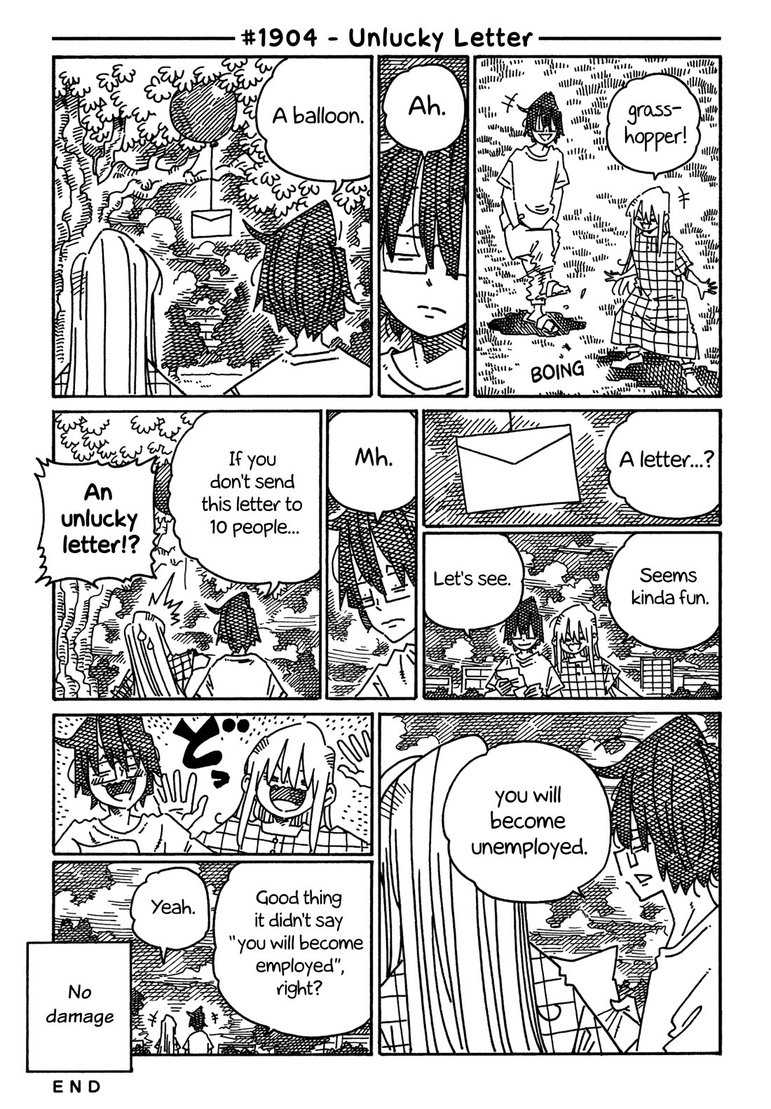 Hatarakanai Futari (The Jobless Siblings) Chapter 1904 page 1 - Chapter 1904: Unlucky Letter