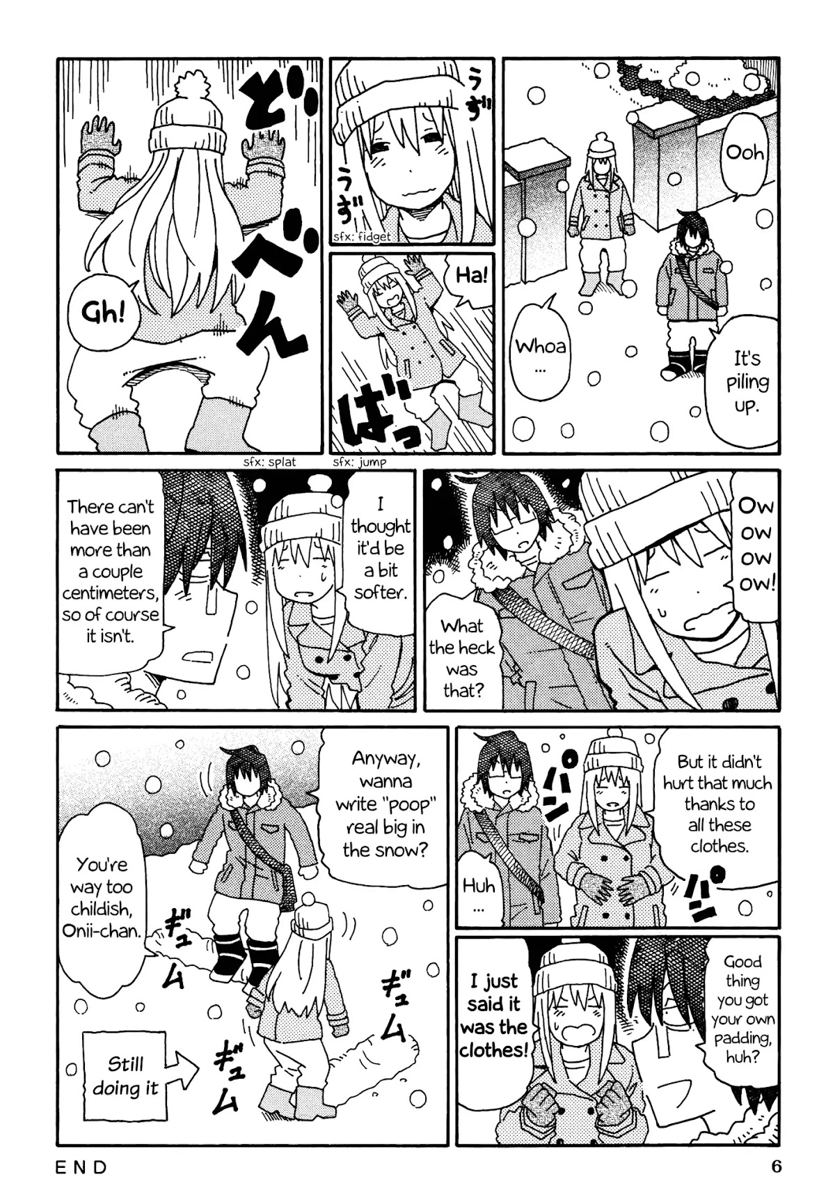 Hatarakanai Futari (The Jobless Siblings) Chapter 191 page 2 - Chapter 191: Snowy Day Picnic