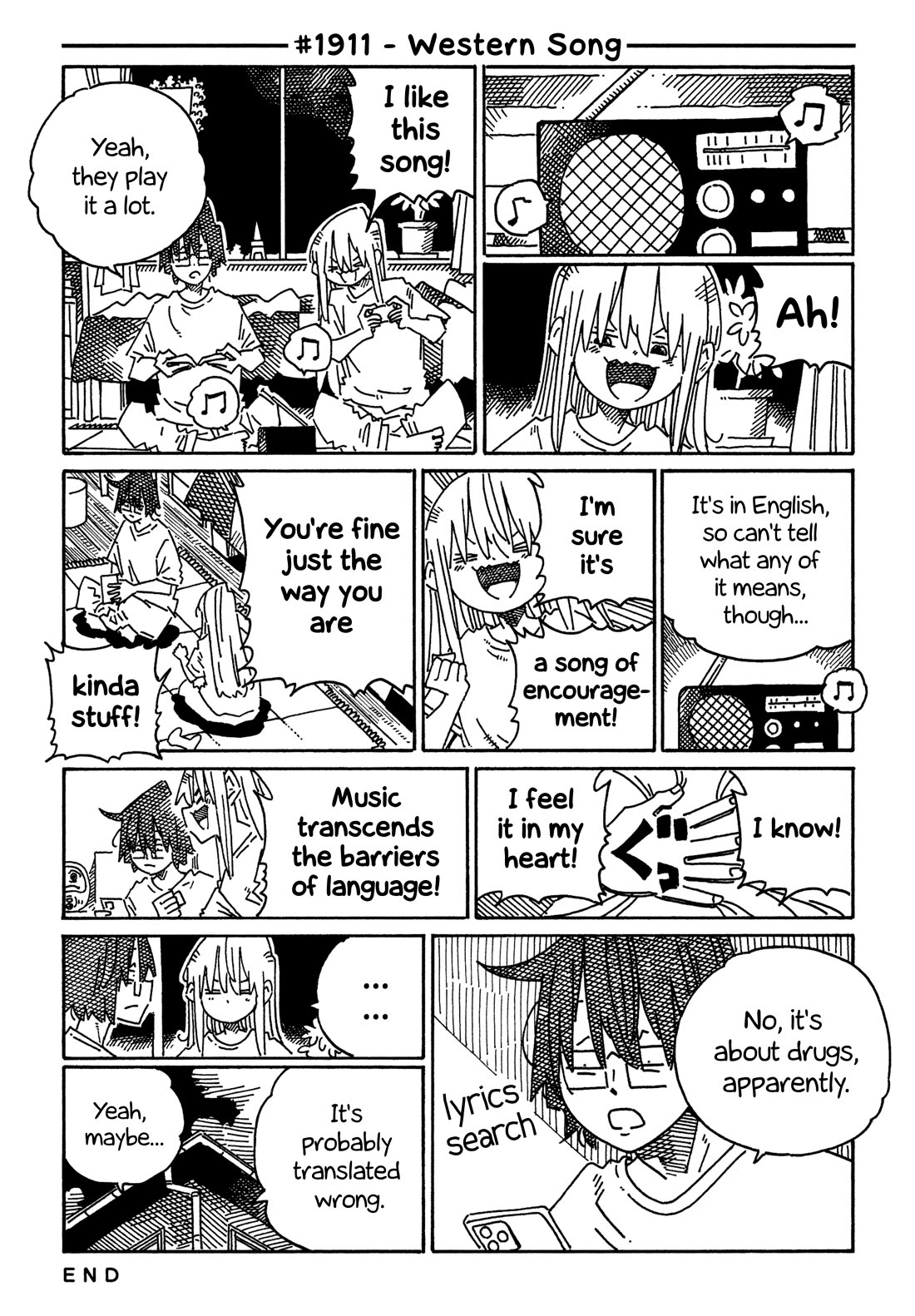 Hatarakanai Futari (The Jobless Siblings) Chapter 1911 page 1 - Chapter 1911: Western Song