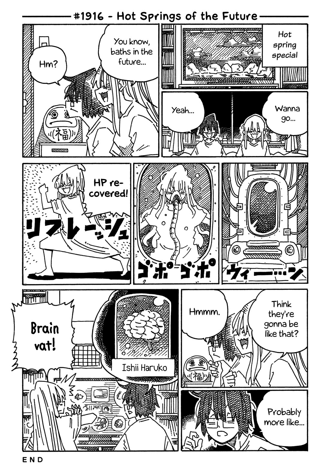 Hatarakanai Futari (The Jobless Siblings) Chapter 1916 page 1 - Chapter 1916: Hot Springs of the Future