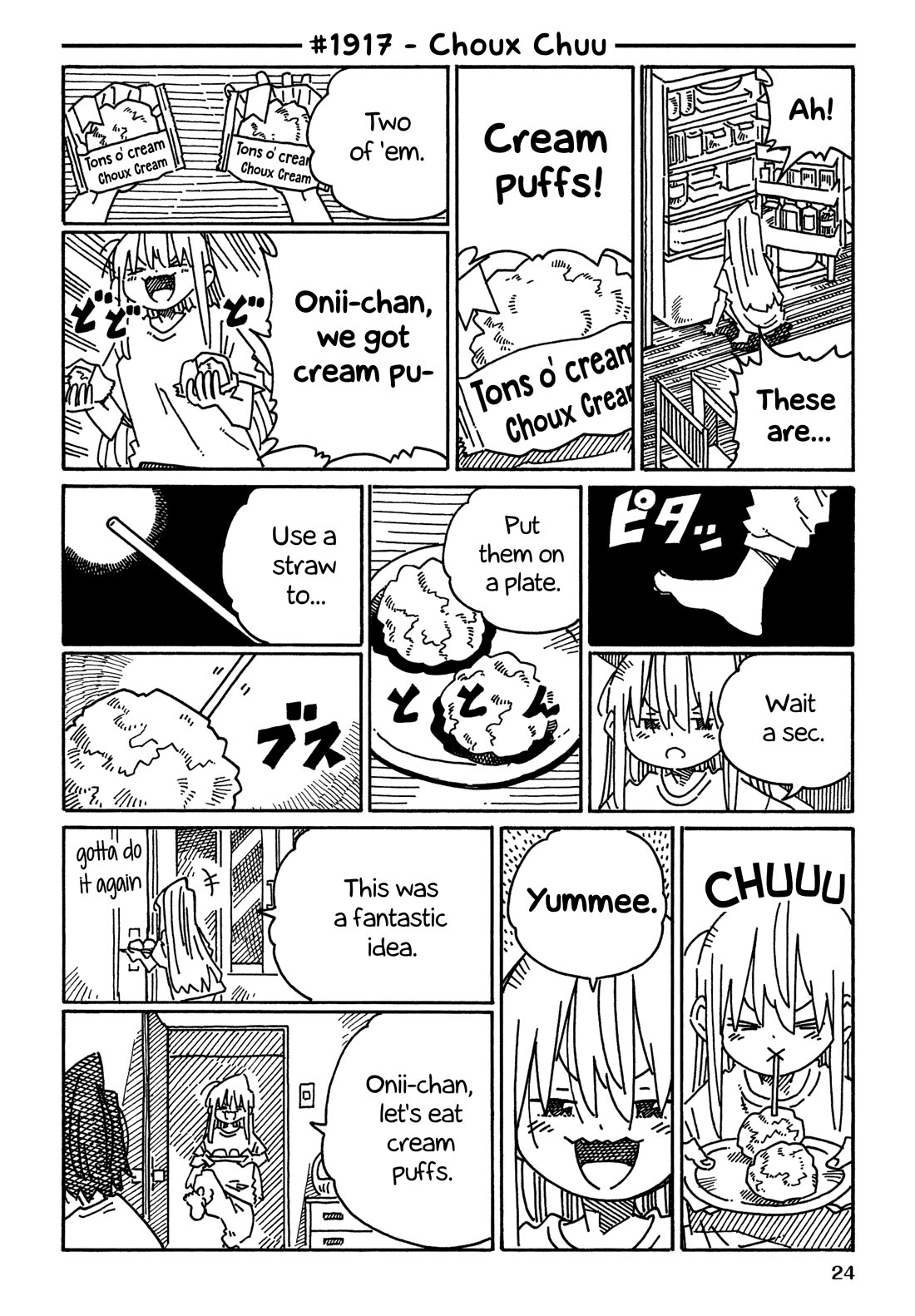 Hatarakanai Futari (The Jobless Siblings) Chapter 1917 page 1 - Chapter 1917: Choux Chuu