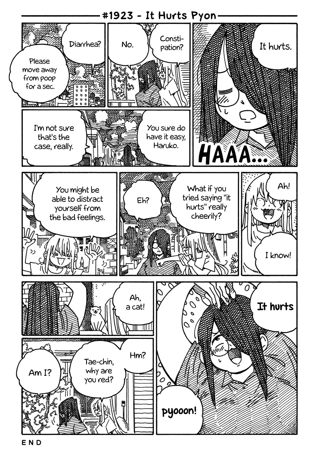 Hatarakanai Futari (The Jobless Siblings) Chapter 1923 page 1 - Chapter 1923: It Hurts Pyon