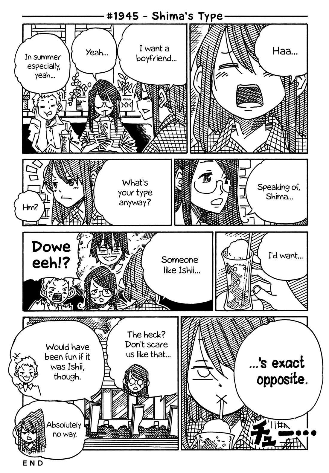 Hatarakanai Futari (The Jobless Siblings) Chapter 1945 page 1 - Chapter 1945: Shima's Type