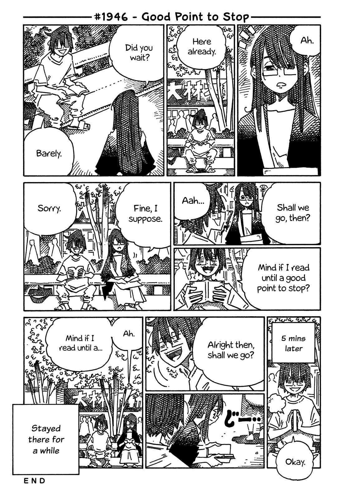 Hatarakanai Futari (The Jobless Siblings) Chapter 1946 page 1 - Chapter 1946: Good Point to Stop
