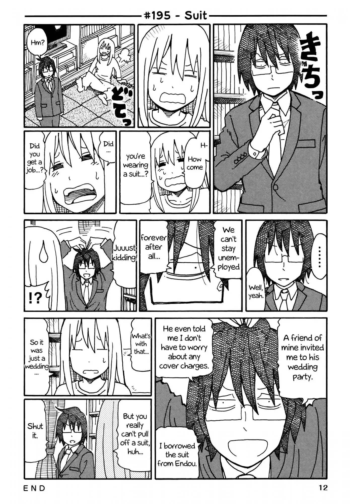 Hatarakanai Futari (The Jobless Siblings) Chapter 195 page 1 - Chapter 195: Suit