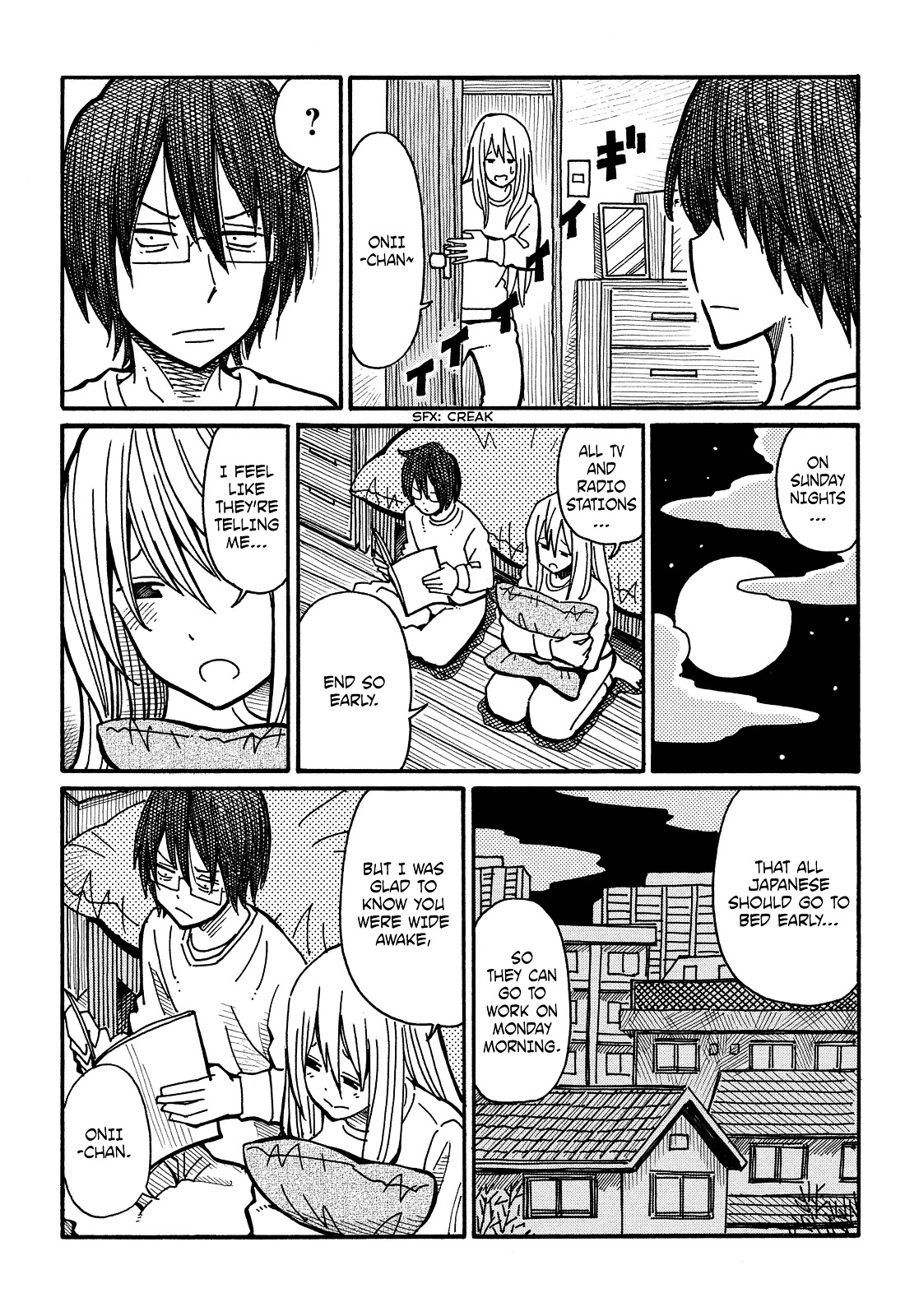 Hatarakanai Futari (The Jobless Siblings) Chapter 2.2 page 2 - Chapter 2v2 : Sunday Night