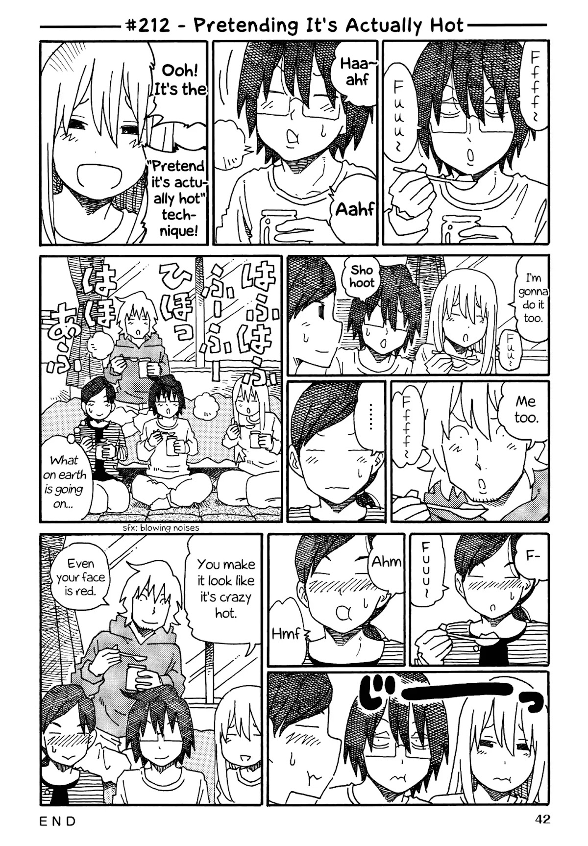 Hatarakanai Futari (The Jobless Siblings) Chapter 212 page 1 - Chapter 212: Pretending It's Actually Hot