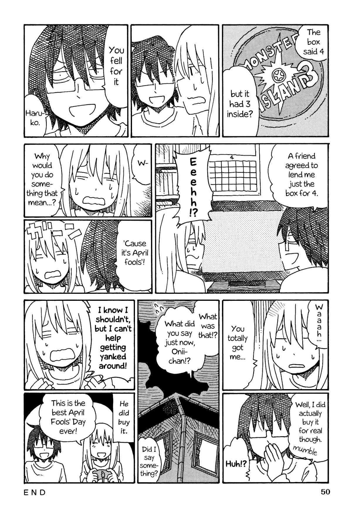 Hatarakanai Futari (The Jobless Siblings) Chapter 218 page 2 - Chapter 218: April Fools'