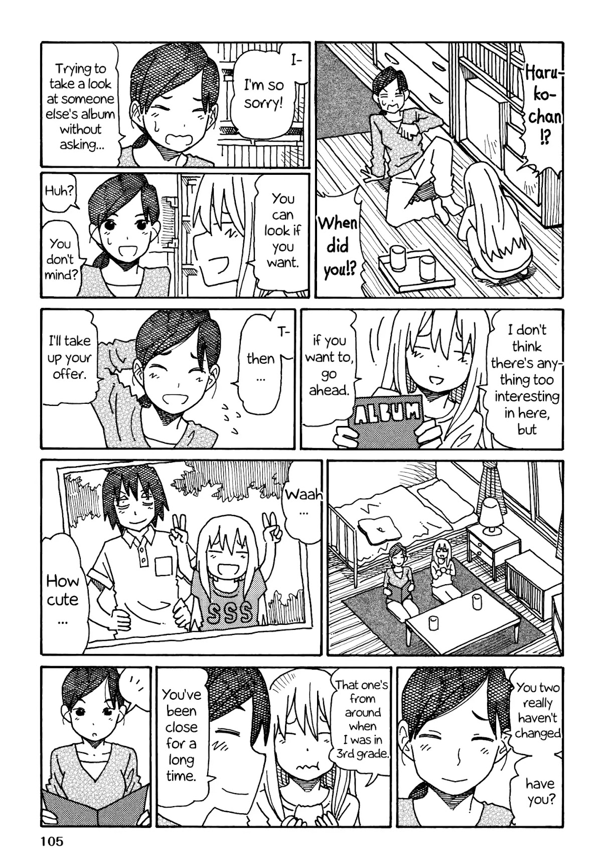 Hatarakanai Futari (The Jobless Siblings) Chapter 247 page 5 - Chapter 247: Haruko's Room