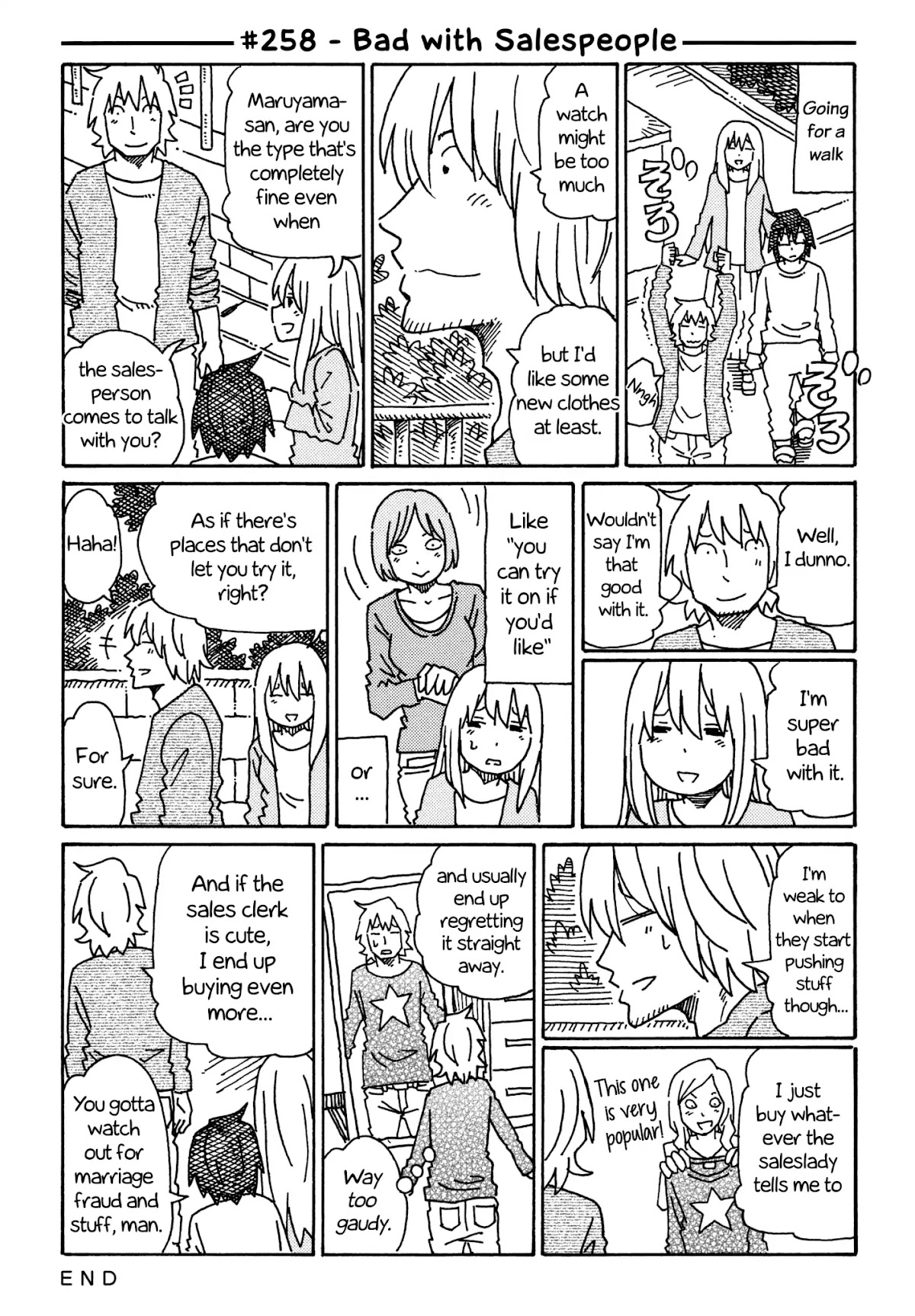 Hatarakanai Futari (The Jobless Siblings) Chapter 258 page 1 - Chapter 258: Bad With Salespeople