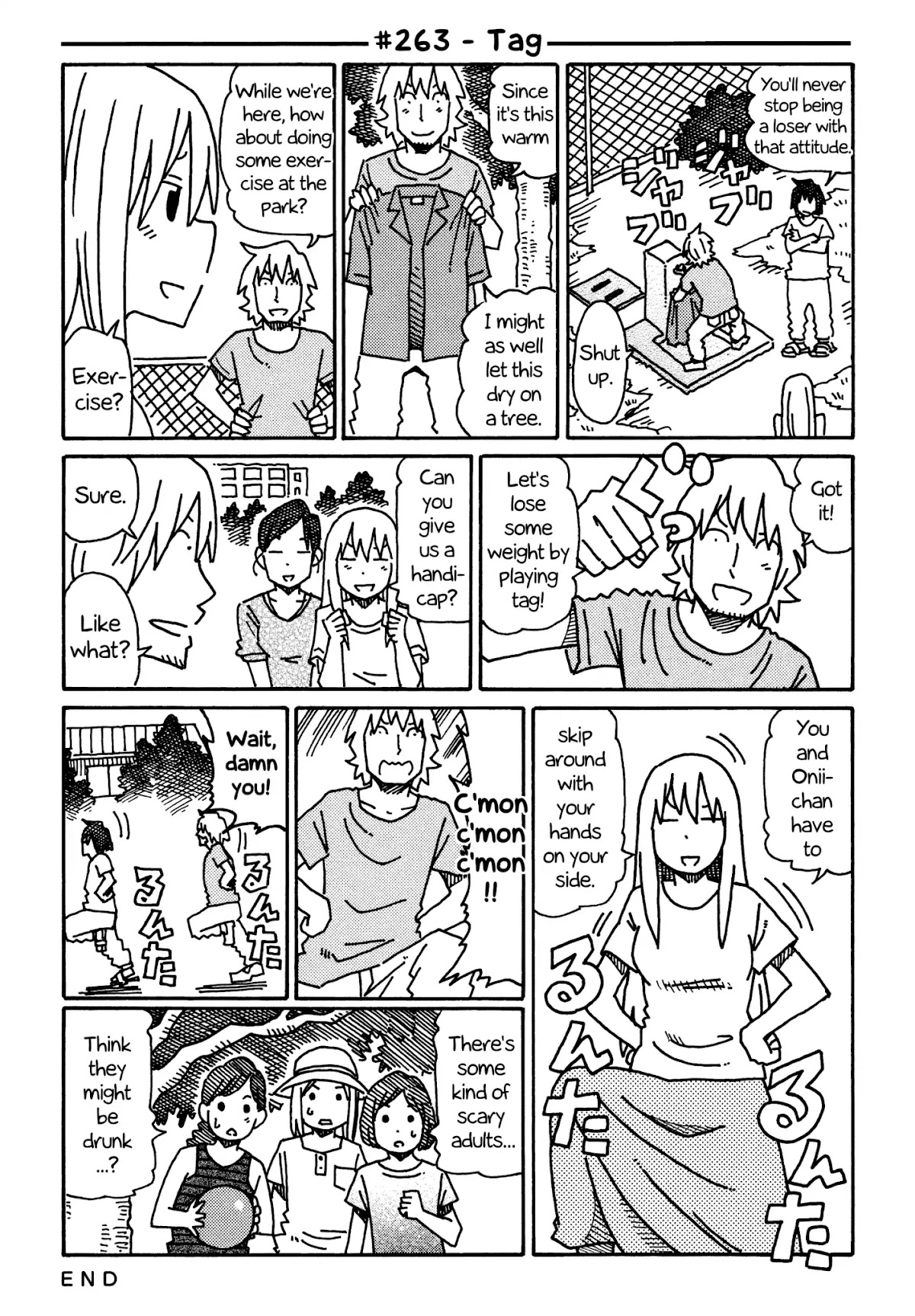 Hatarakanai Futari (The Jobless Siblings) Chapter 263 page 1 - Chapter 263: Tag
