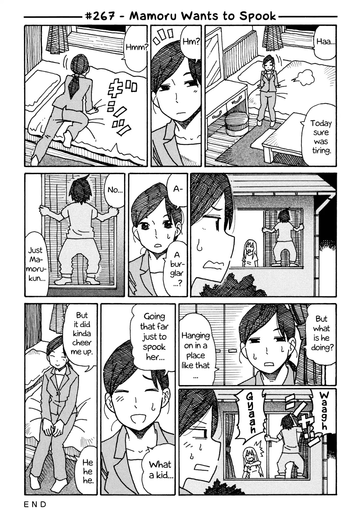 Hatarakanai Futari (The Jobless Siblings) Chapter 267 page 1 - Chapter 267: Mamoru Wants to Spook
