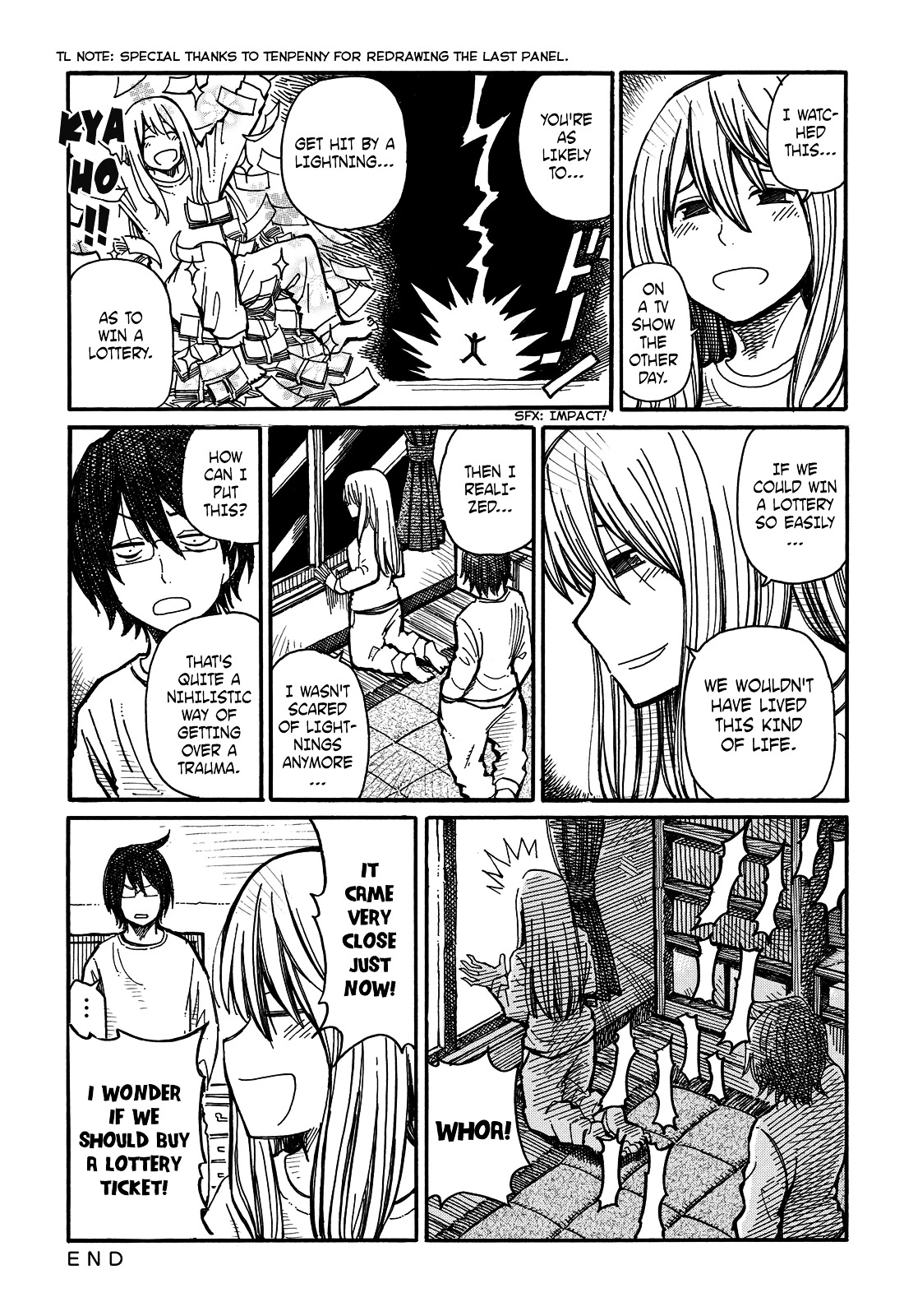 Hatarakanai Futari (The Jobless Siblings) Chapter 27 page 2 - Chapter 27 : Lightning