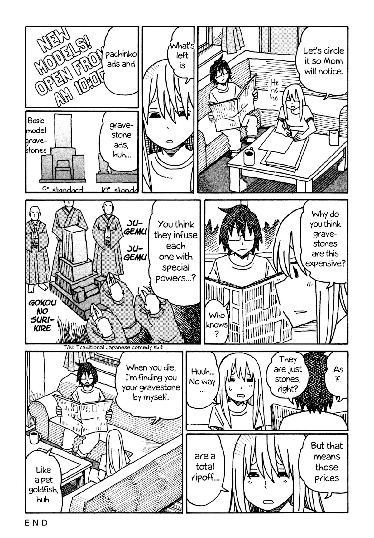 Hatarakanai Futari (The Jobless Siblings) Chapter 270 page 2 - Chapter 270: The Newspaper and Ads