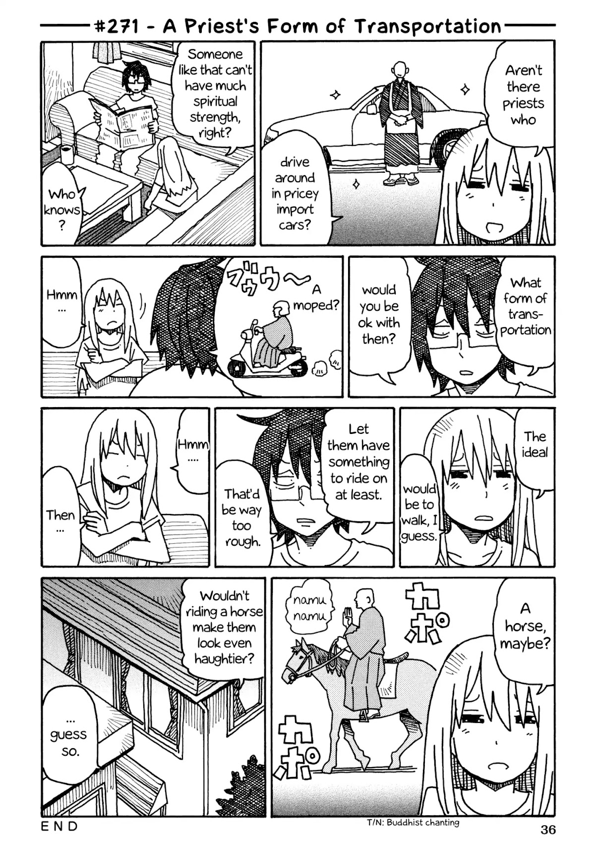 Hatarakanai Futari (The Jobless Siblings) Chapter 271 page 1 - Chapter 271: A Priest's Form of Transportation