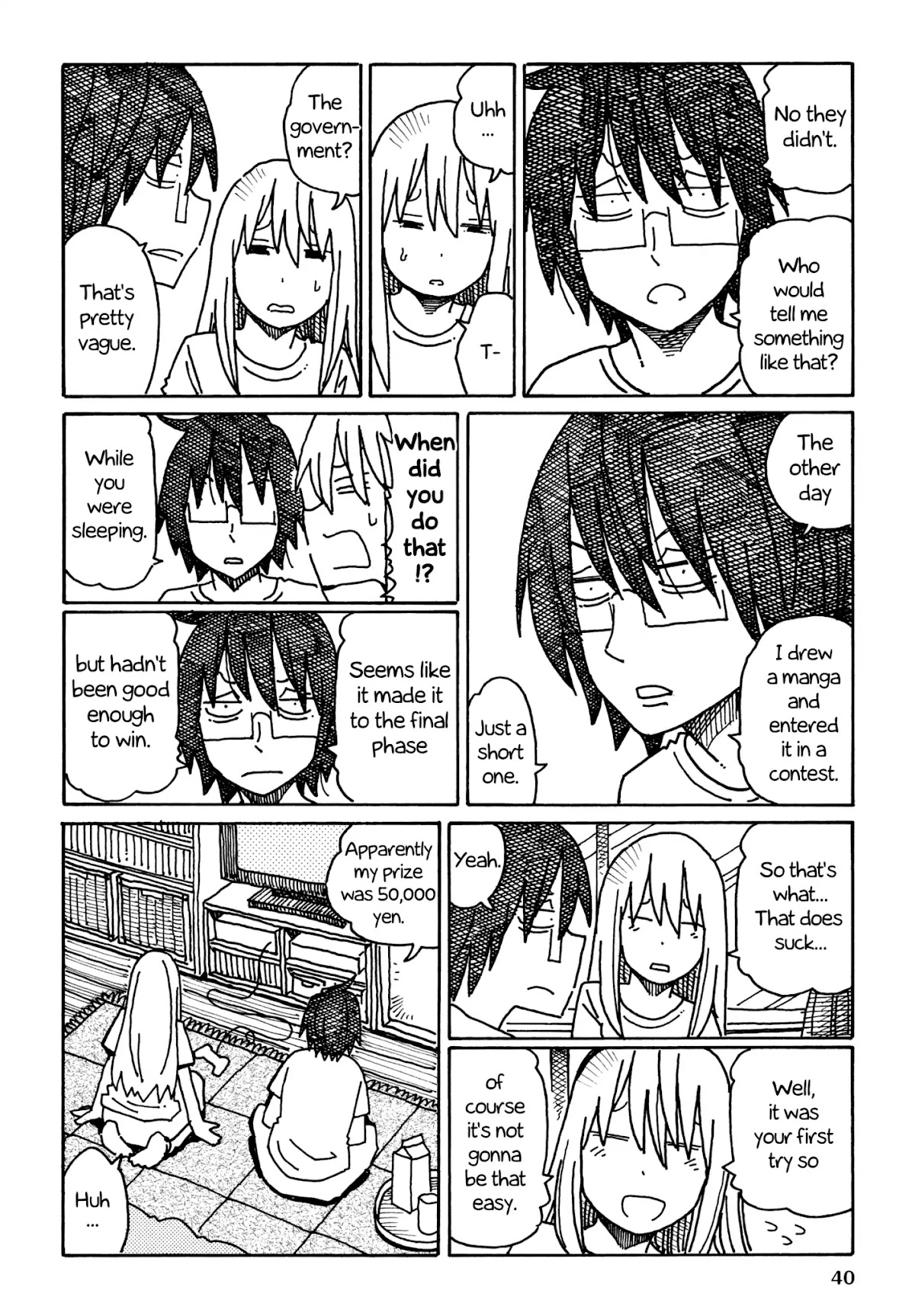 Hatarakanai Futari (The Jobless Siblings) Chapter 273 page 2 - Chapter 273: A Bad Phone Call