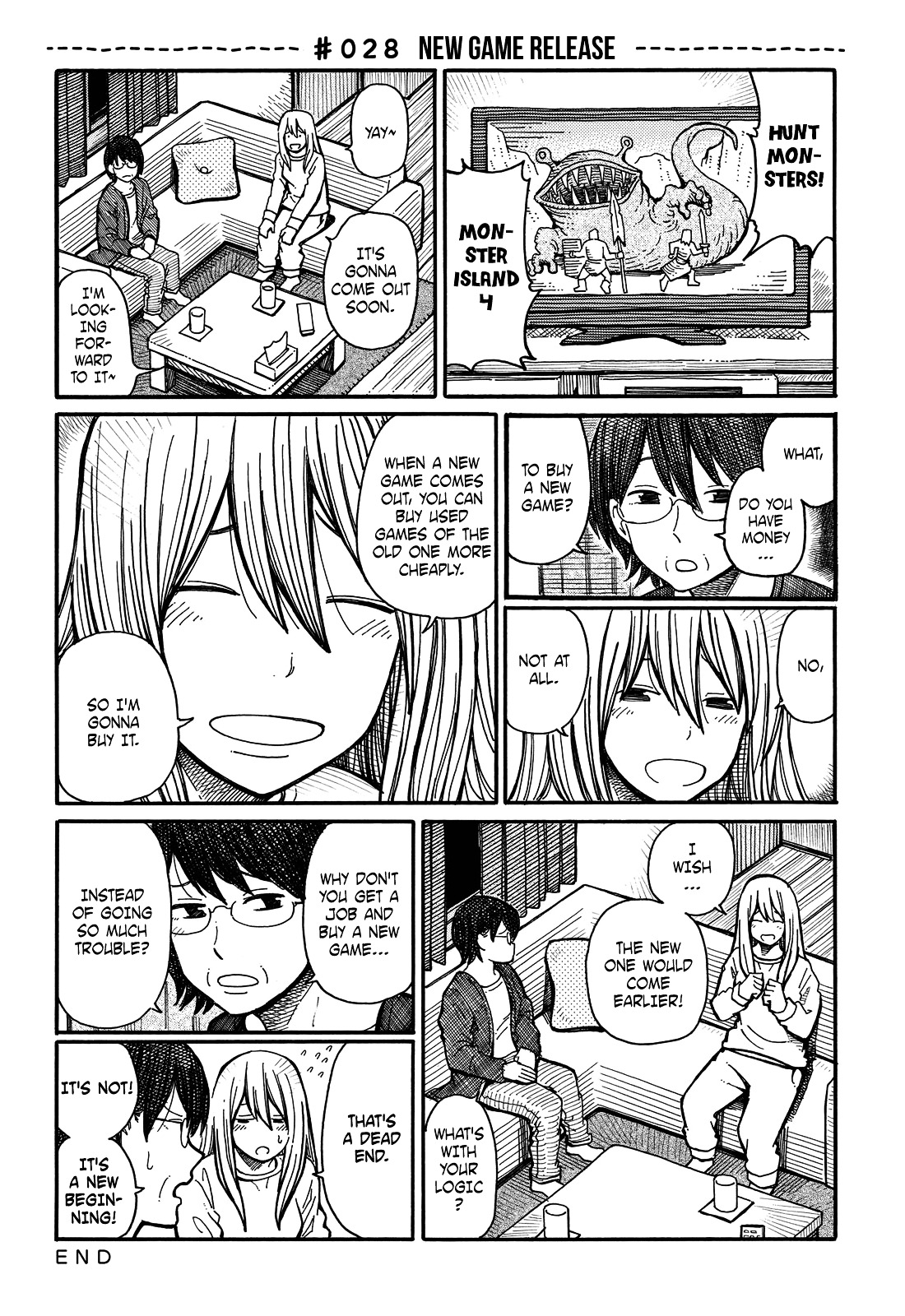 Hatarakanai Futari (The Jobless Siblings) Chapter 28 page 1 - Chapter 28 : New Game Release