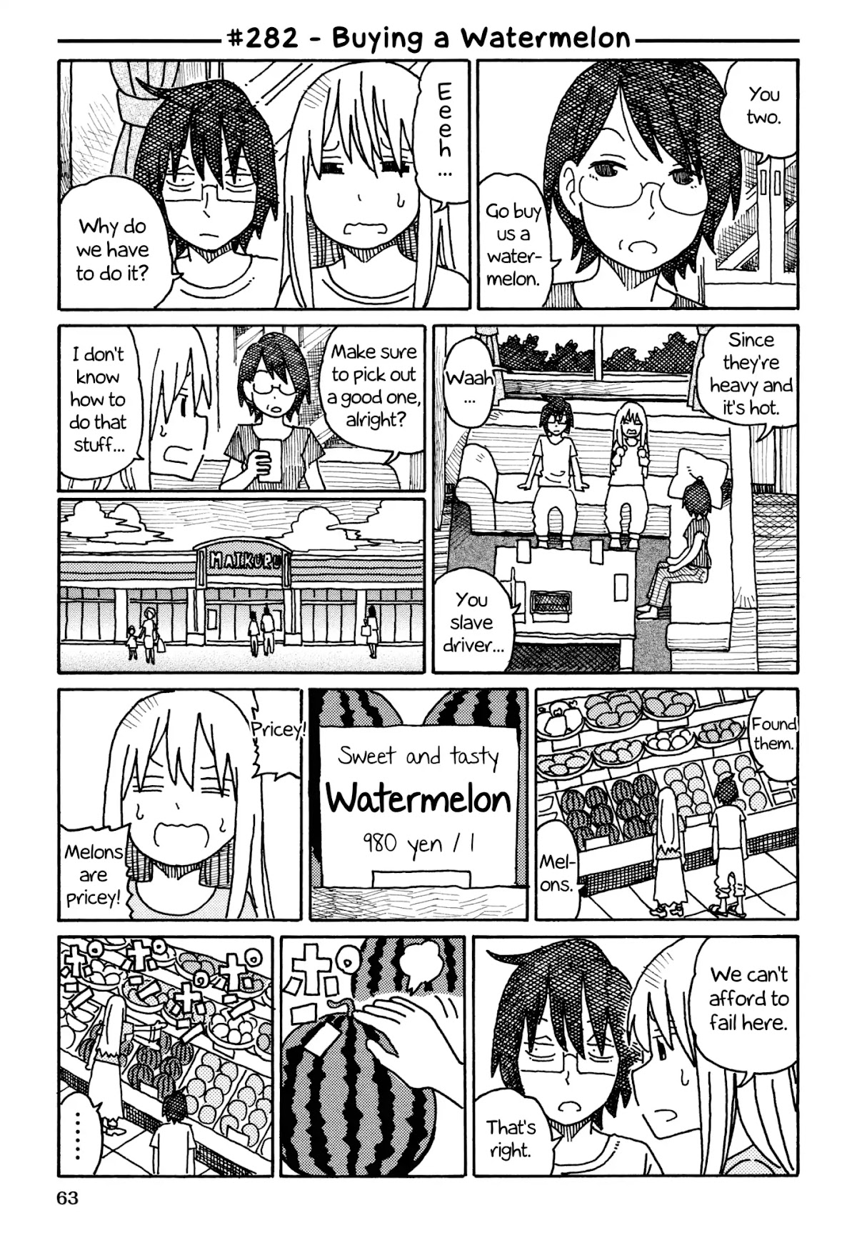 Hatarakanai Futari (The Jobless Siblings) Chapter 282 page 1 - Chapter 282: Buying a Watermelon