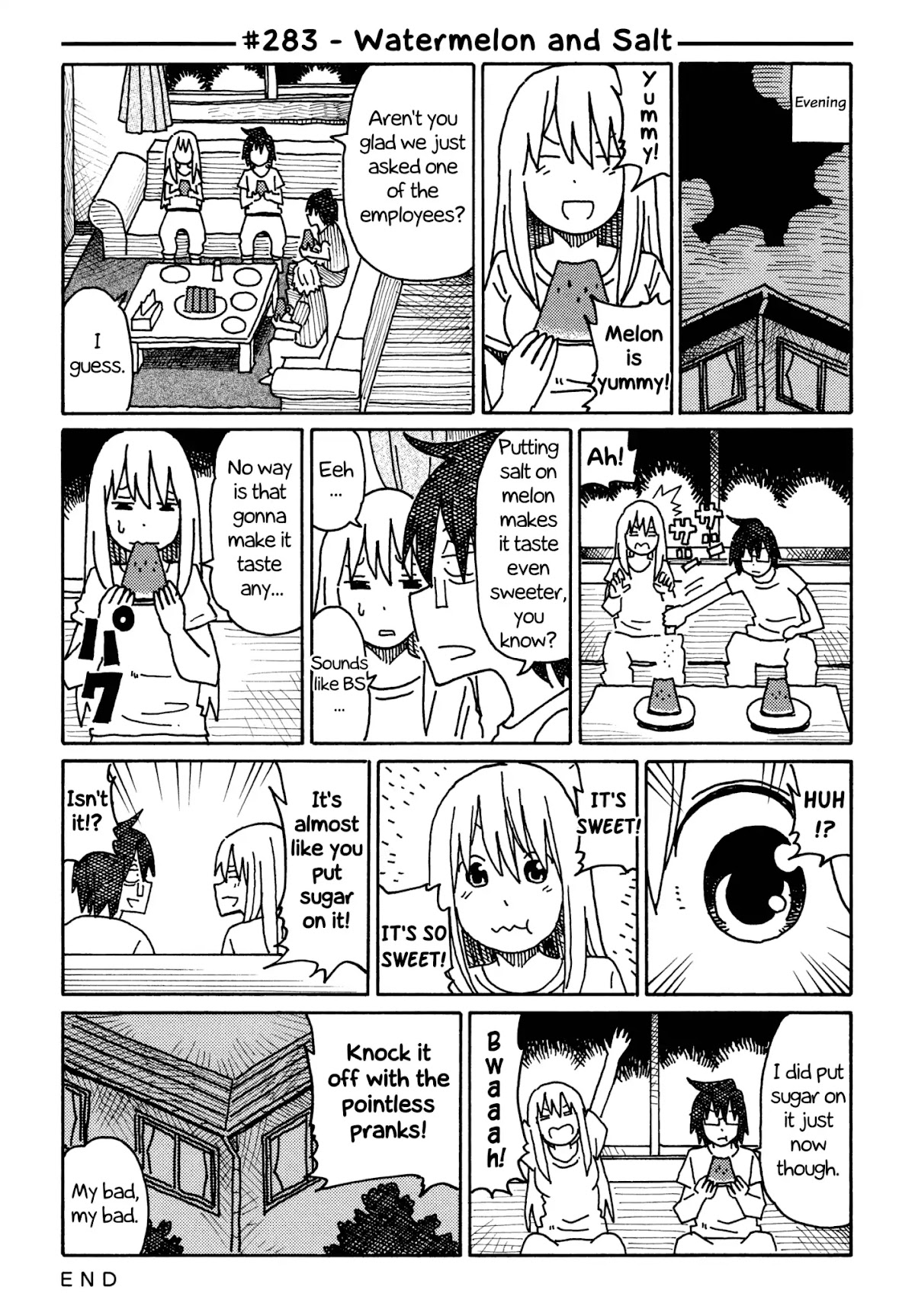 Hatarakanai Futari (The Jobless Siblings) Chapter 283 page 1 - Chapter 283: Watermelon and Salt