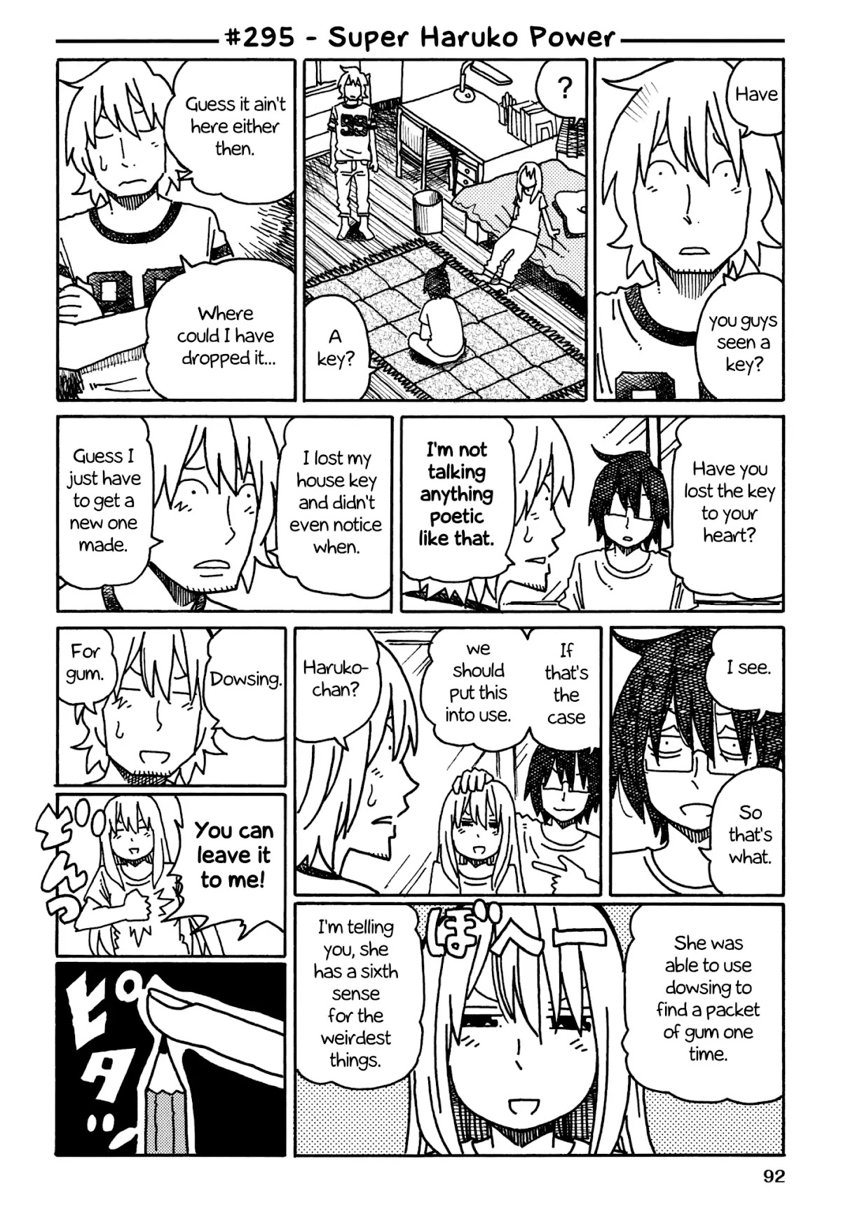 Hatarakanai Futari (The Jobless Siblings) Chapter 295 page 1 - Chapter 295: Super Haruko Power