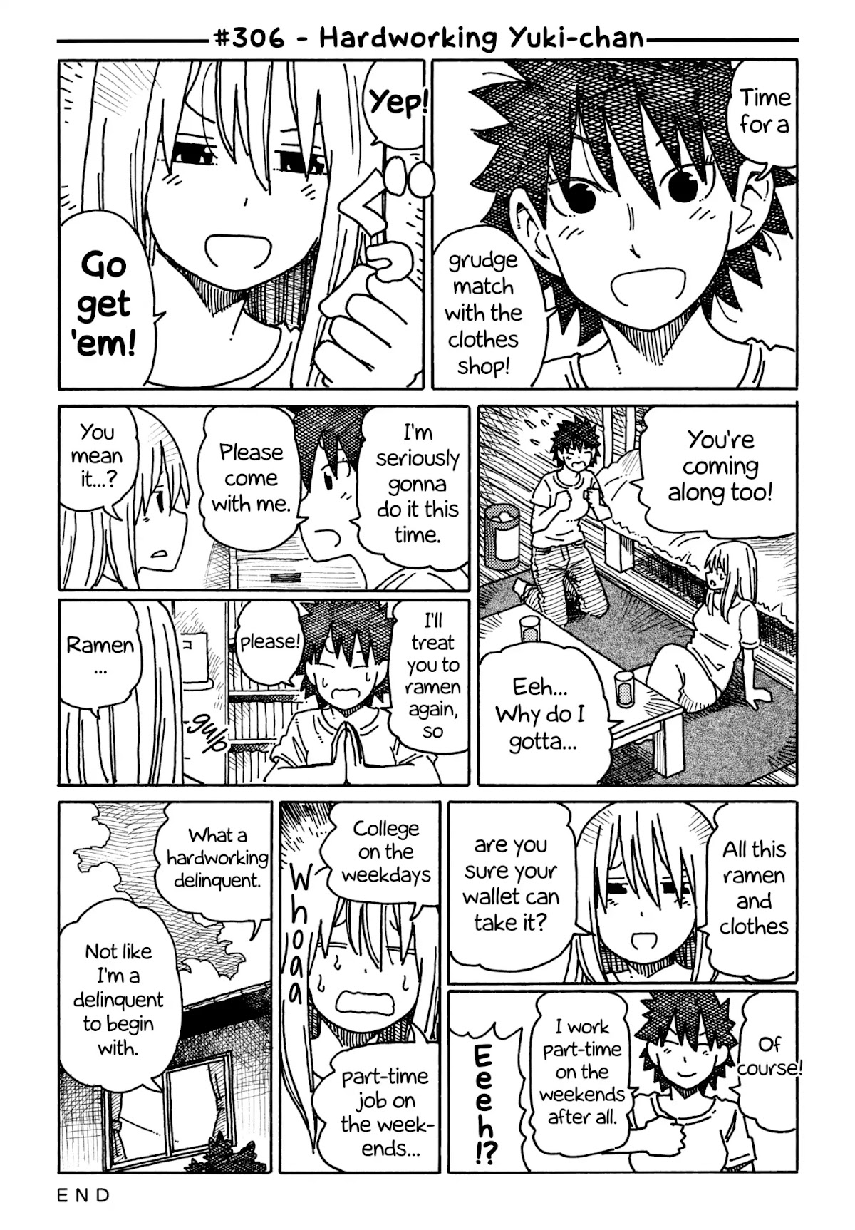 Hatarakanai Futari (The Jobless Siblings) Chapter 306 page 1 - Chapter 306: Hardworking Yuki-chan