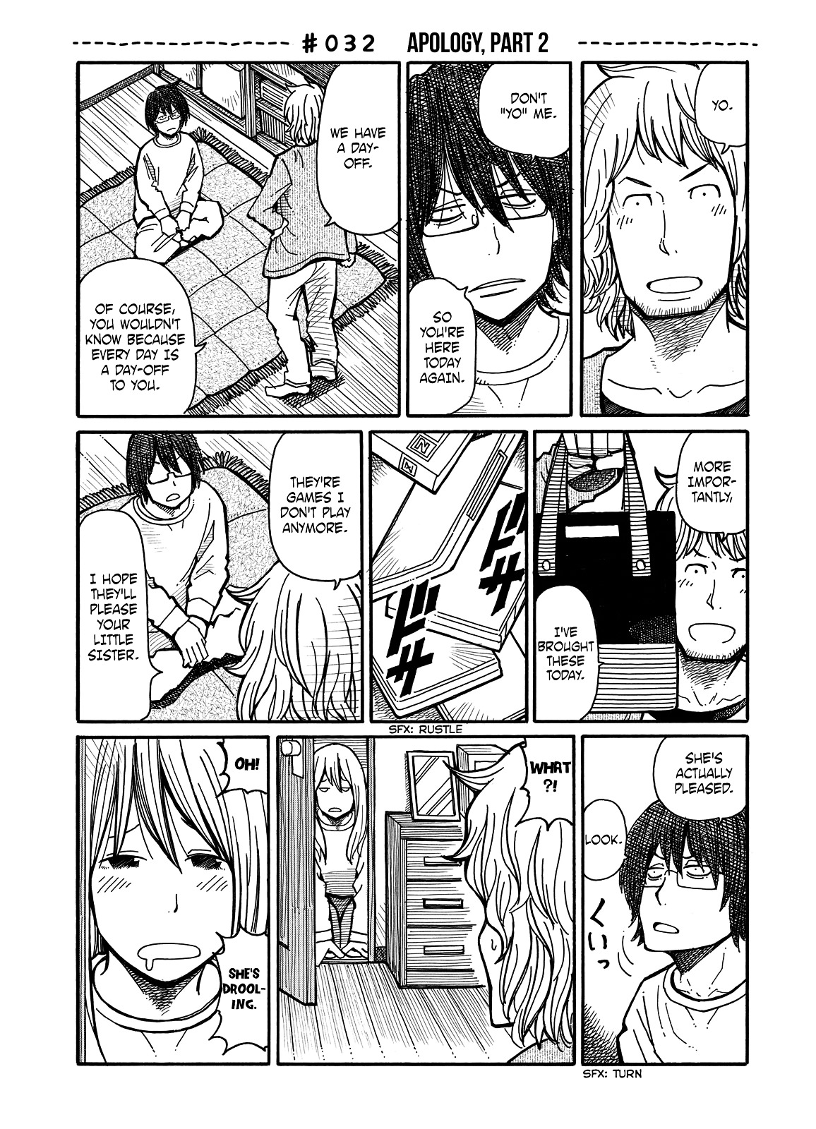 Hatarakanai Futari (The Jobless Siblings) Chapter 32 page 1 - Chapter 32 : Apology, Part 2