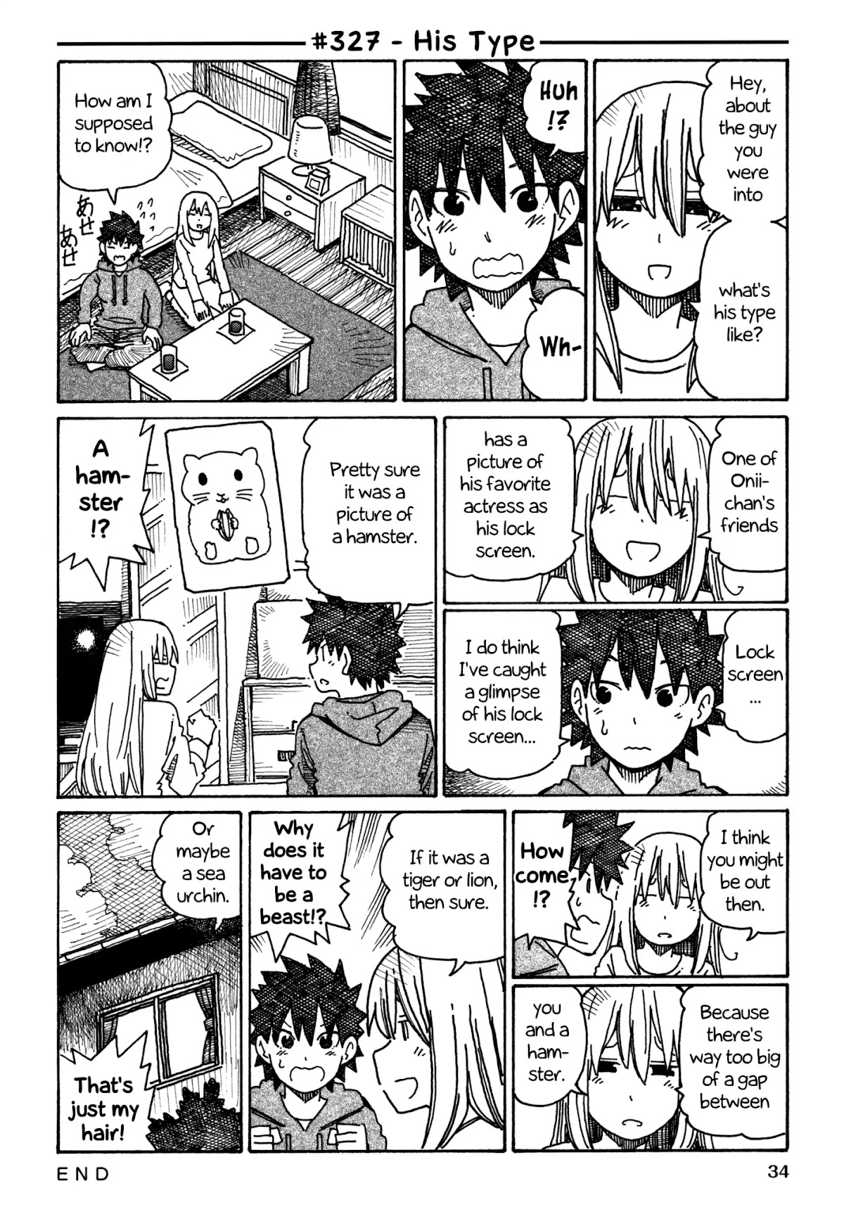 Hatarakanai Futari (The Jobless Siblings) Chapter 327 page 1 - Chapter 327: His Type