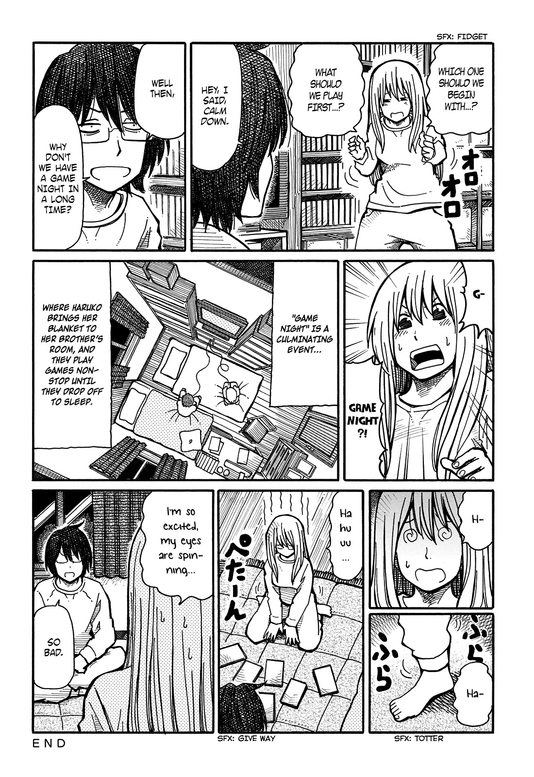 Hatarakanai Futari (The Jobless Siblings) Chapter 33 page 2 - Chapter 33 : Game Night