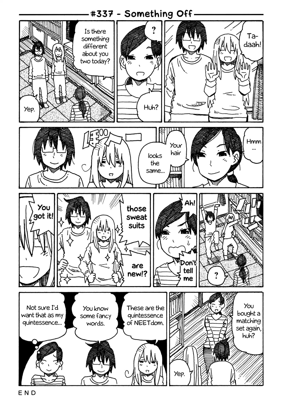Hatarakanai Futari (The Jobless Siblings) Chapter 337 page 1 - Chapter 337: Something Off