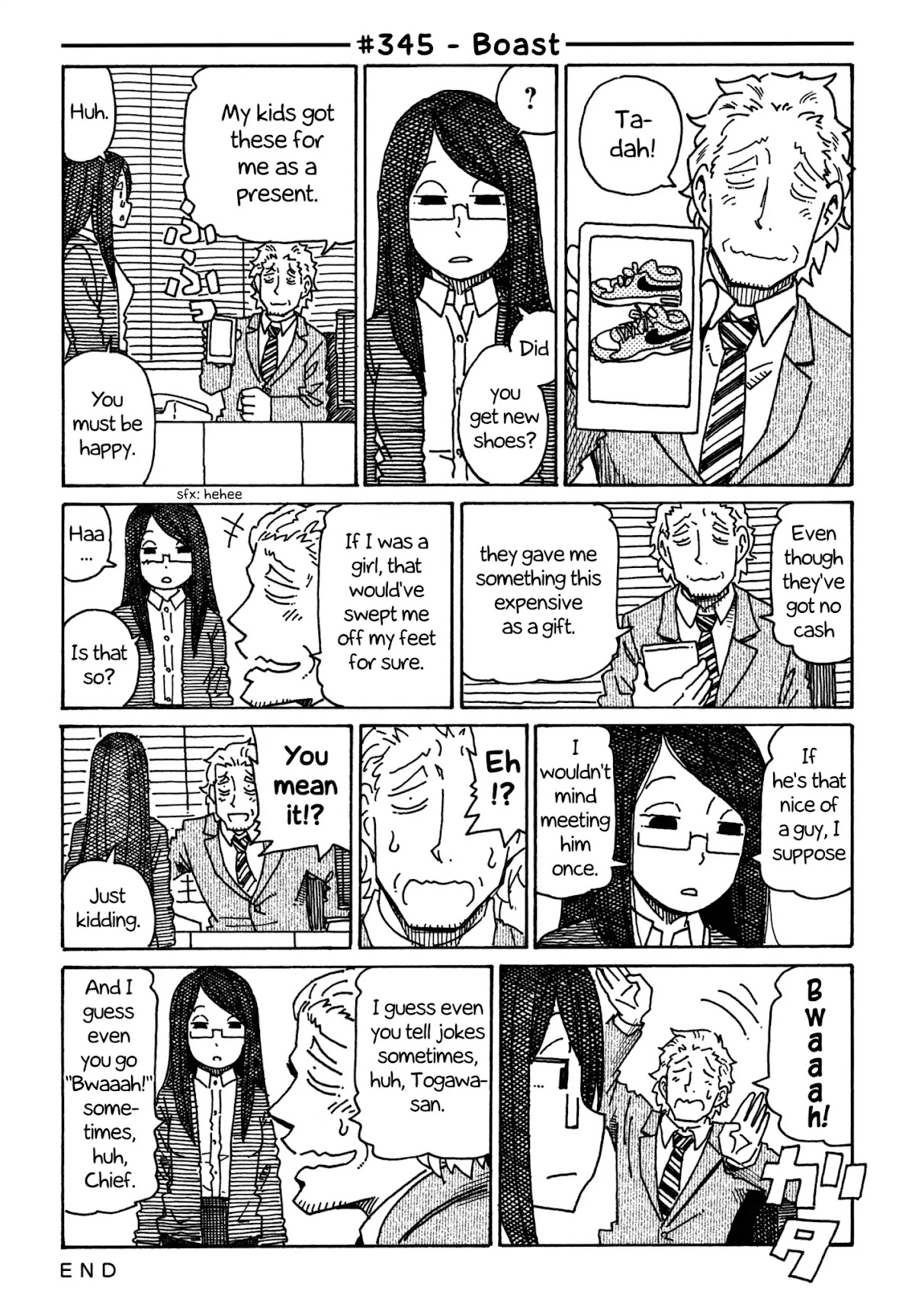 Hatarakanai Futari (The Jobless Siblings) Chapter 345 page 1 - Chapter 345: Boast