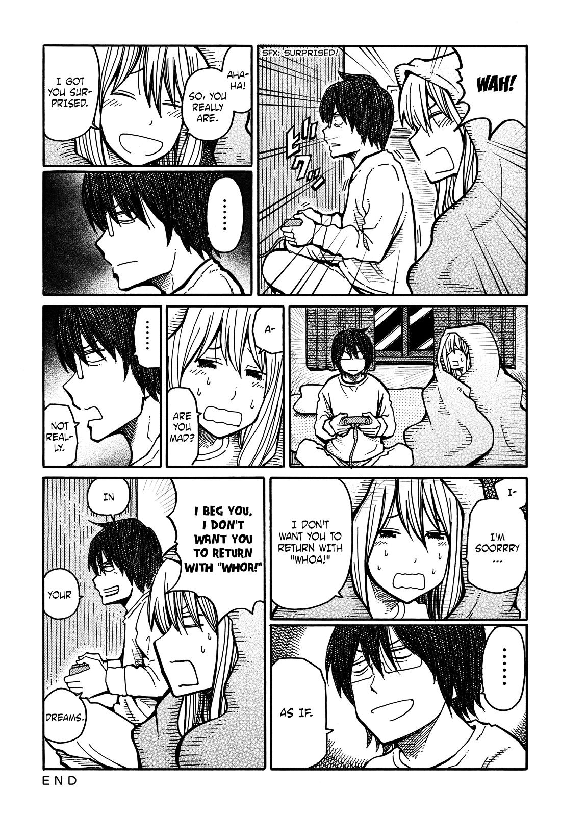 Hatarakanai Futari (The Jobless Siblings) Chapter 35 page 2 - Chapter 35 : Horror Game