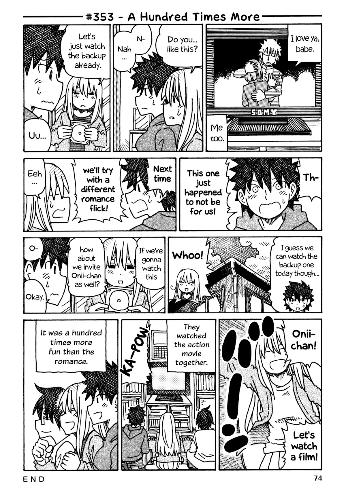 Hatarakanai Futari (The Jobless Siblings) Chapter 353 page 1 - Chapter 353: A Hundred Times More