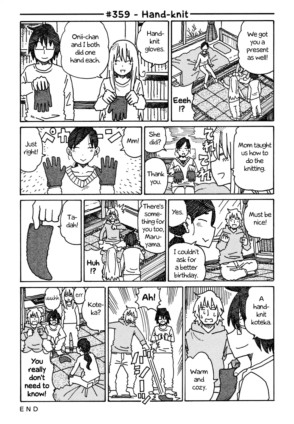Hatarakanai Futari (The Jobless Siblings) Chapter 359 page 1 - Chapter 359: Hand-knit
