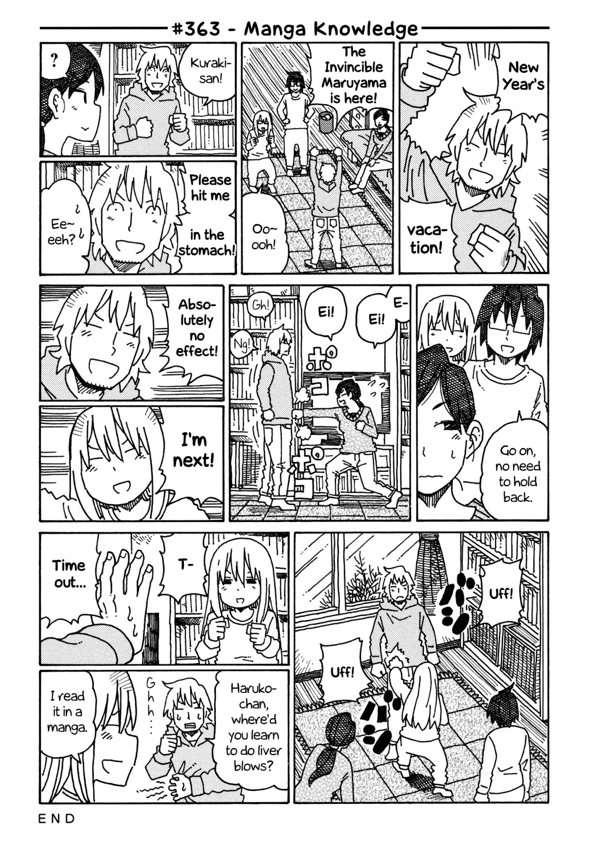Hatarakanai Futari (The Jobless Siblings) Chapter 363 page 1 - Chapter 363: Manga Knowledge