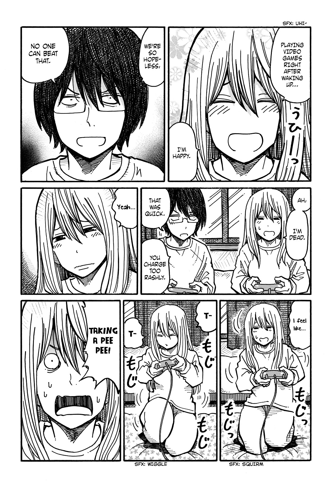 Hatarakanai Futari (The Jobless Siblings) Chapter 37 page 3 - Chapter 37 : Playing Video Games after Waking up
