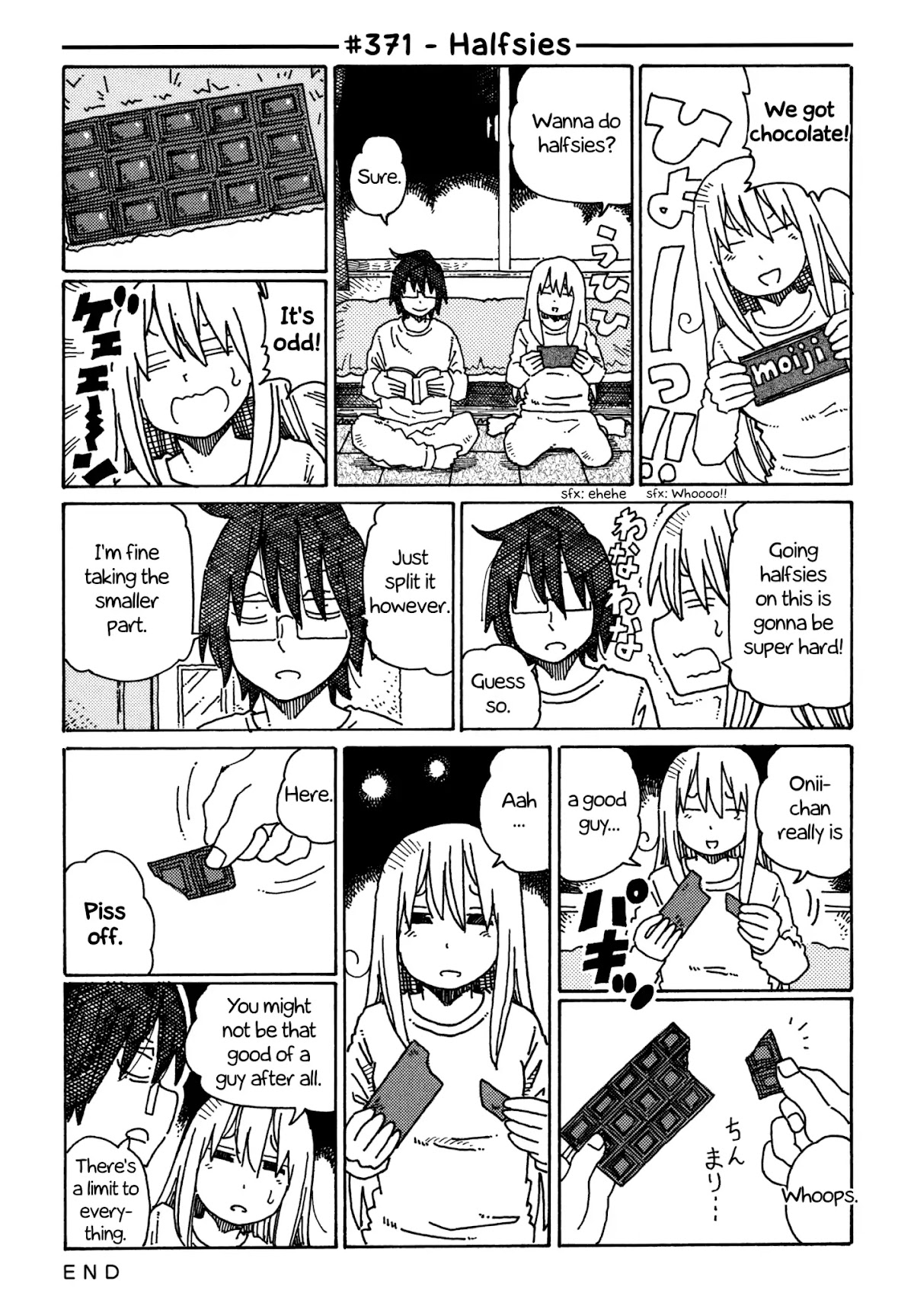 Hatarakanai Futari (The Jobless Siblings) Chapter 371 page 1 - Chapter 371: Halfsies