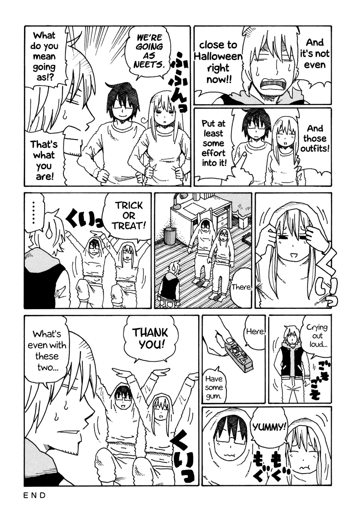 Hatarakanai Futari (The Jobless Siblings) Chapter 372 page 2 - Chapter 372: Halloween Attack