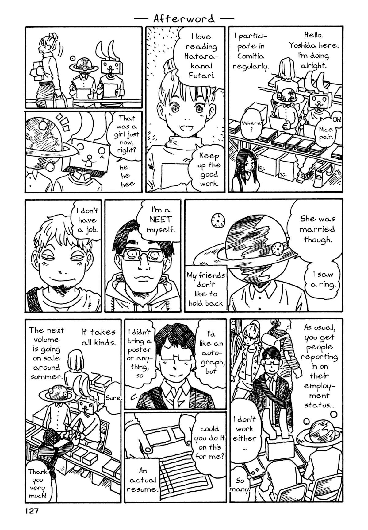Hatarakanai Futari (The Jobless Siblings) Chapter 378.4 page 1 - Chapter 378.4: Afterword
