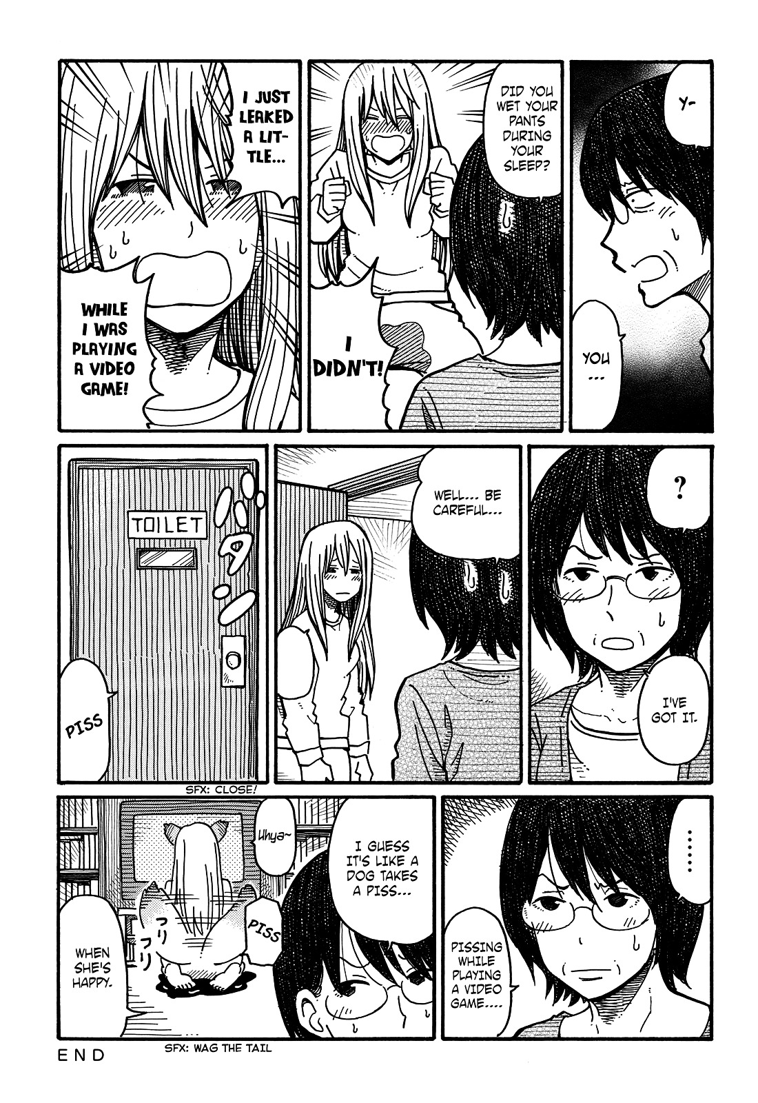 Hatarakanai Futari (The Jobless Siblings) Chapter 38 page 2 - Chapter 38 : My Girl Got So Excited, She Wet Her Pants