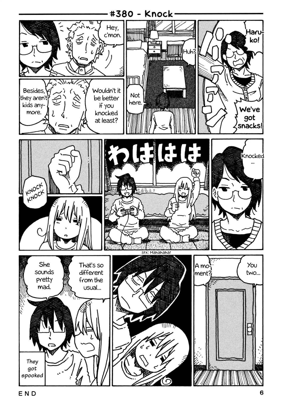 Hatarakanai Futari (The Jobless Siblings) Chapter 380 page 1 - Chapter 380: Knock