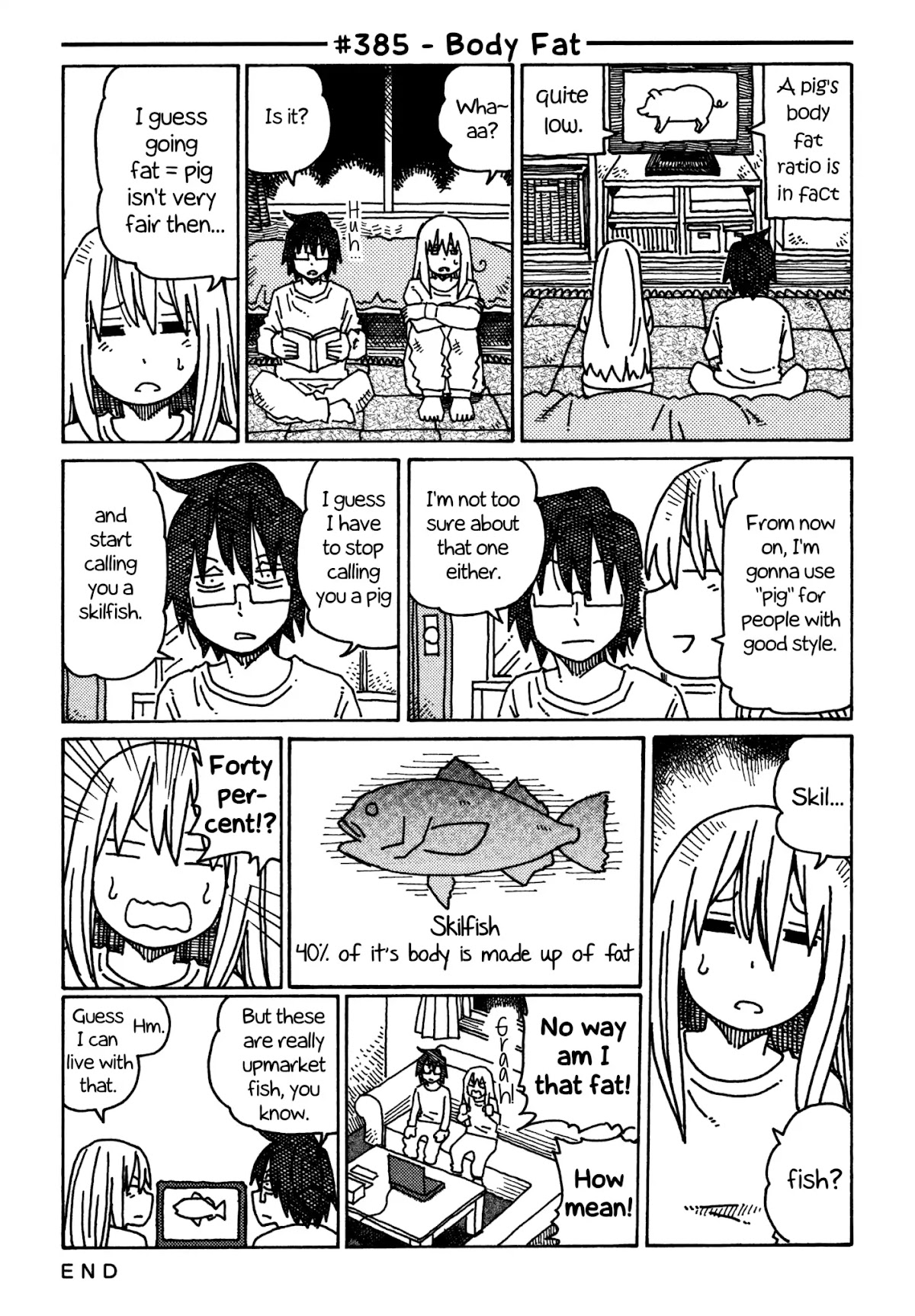 Hatarakanai Futari (The Jobless Siblings) Chapter 385 page 1 - Chapter 385: Body Fat