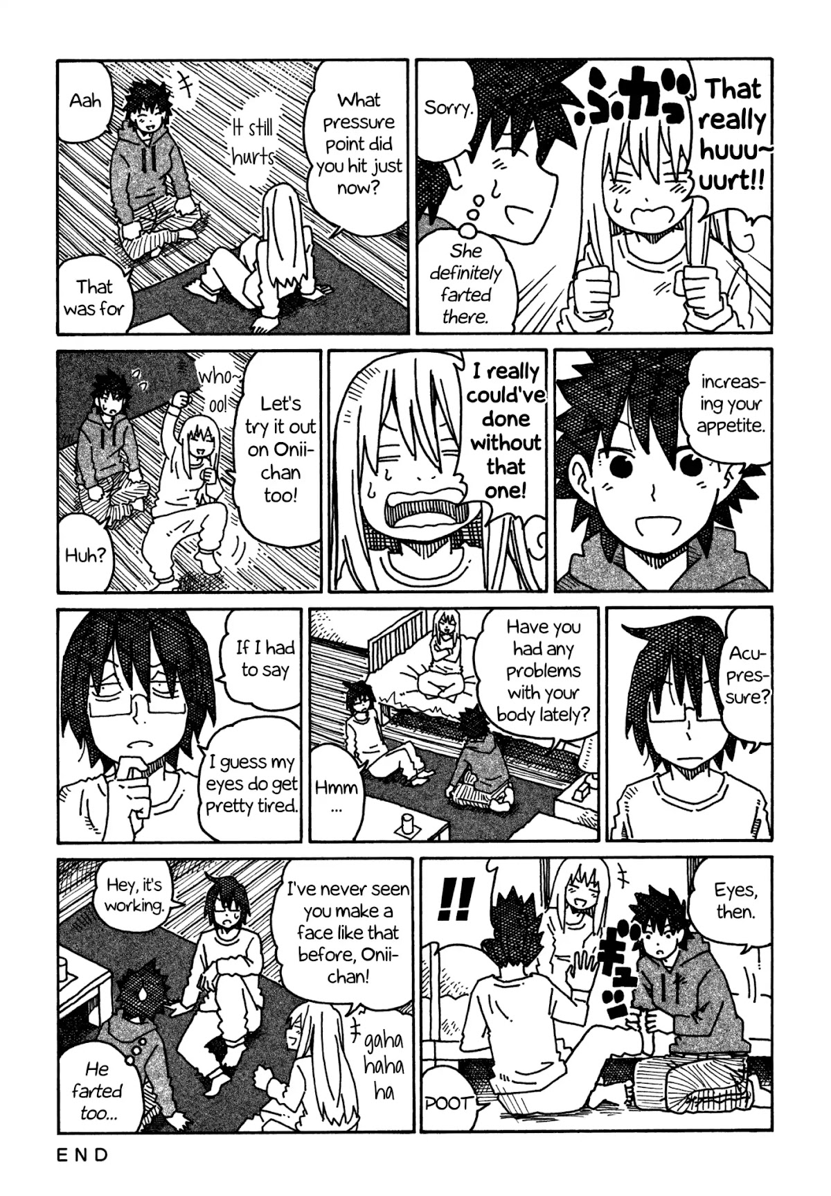 Hatarakanai Futari (The Jobless Siblings) Chapter 386 page 2 - Chapter 386: Yuki-chan's Foot Massage