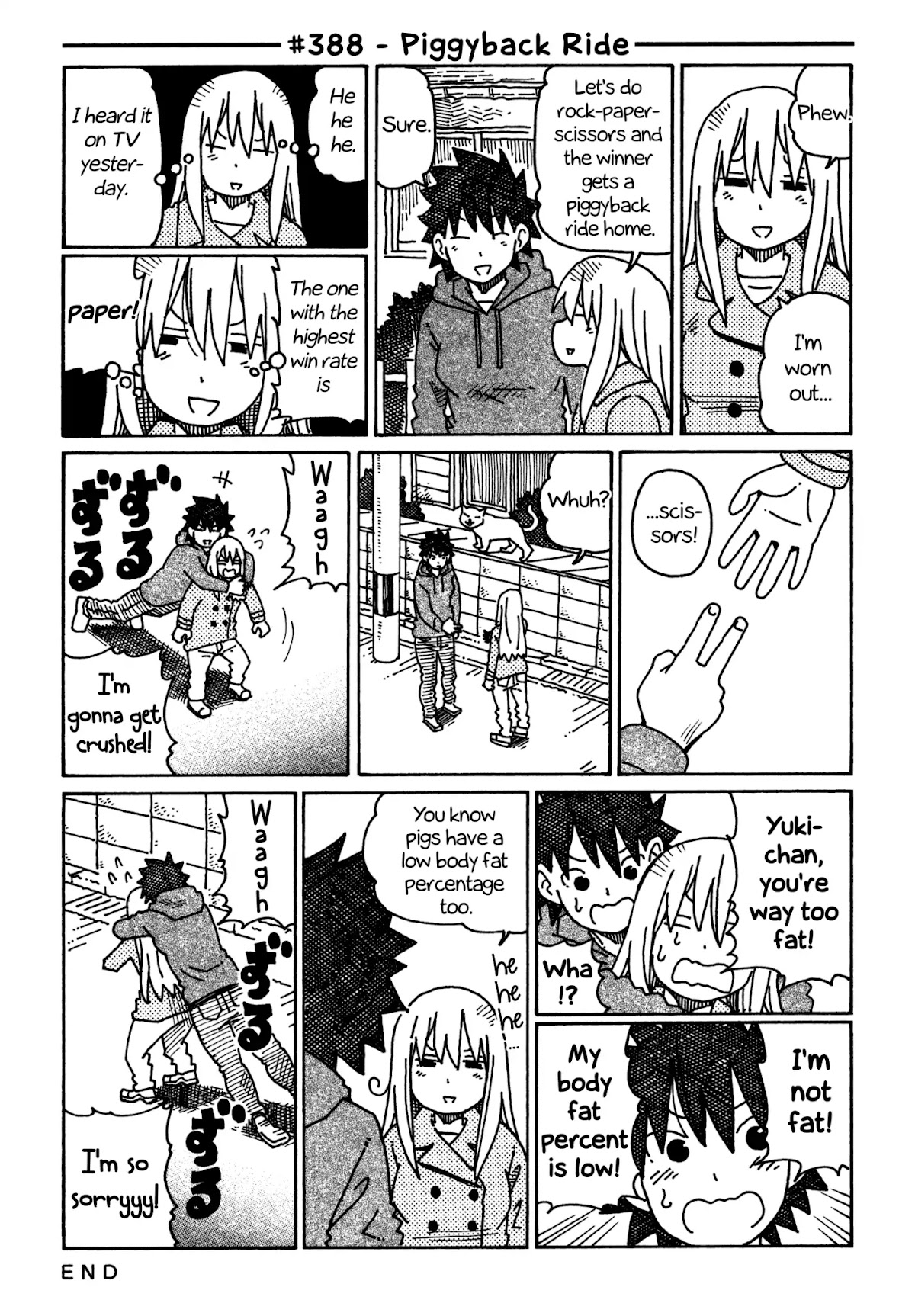 Hatarakanai Futari (The Jobless Siblings) Chapter 388 page 1 - Chapter 388: Piggyback Ride