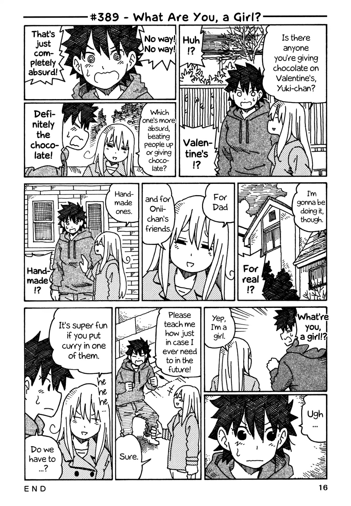 Hatarakanai Futari (The Jobless Siblings) Chapter 389 page 1 - Chapter 389: What Are You, a Girl?